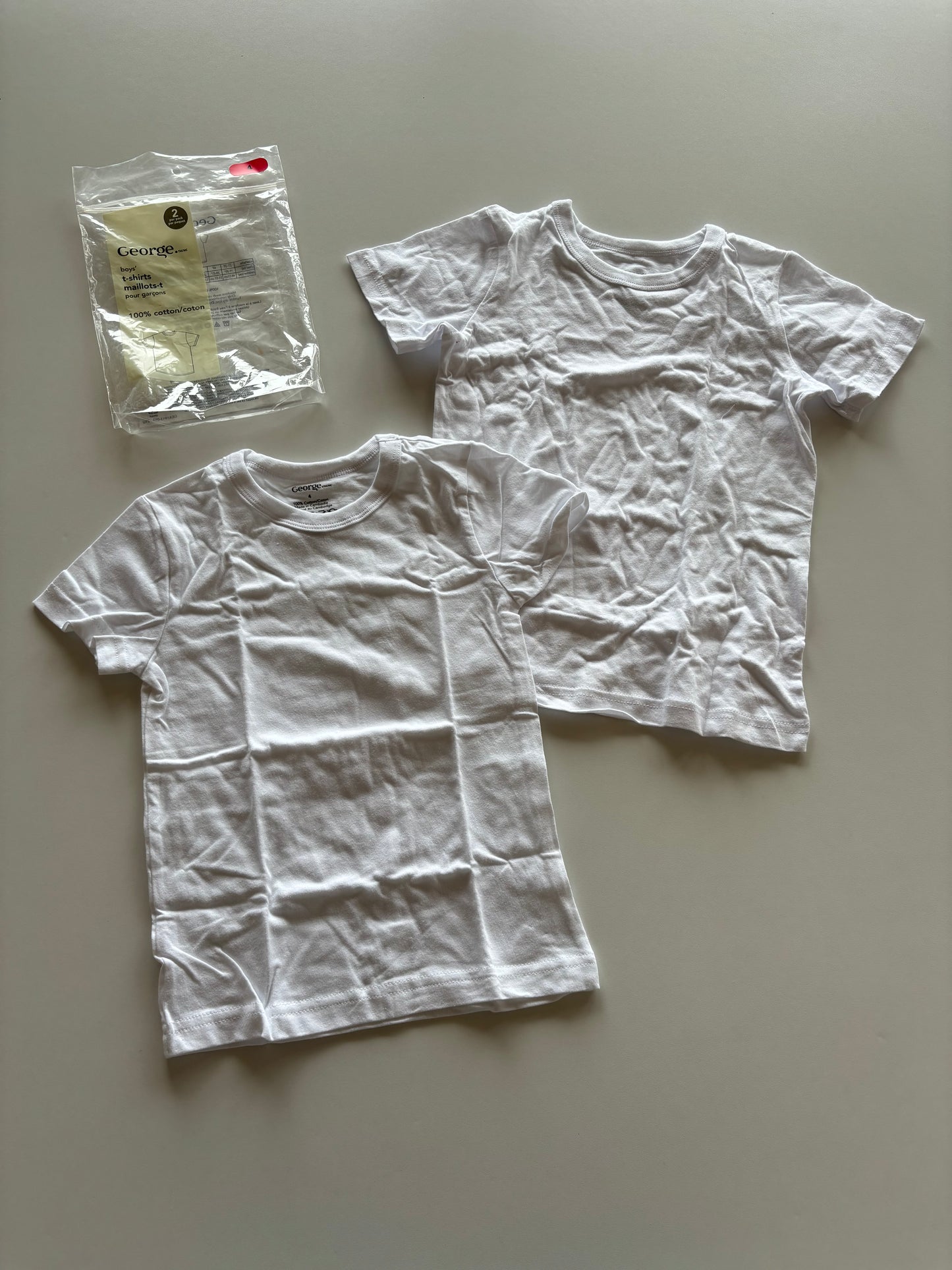 BINB 2pc White Tees