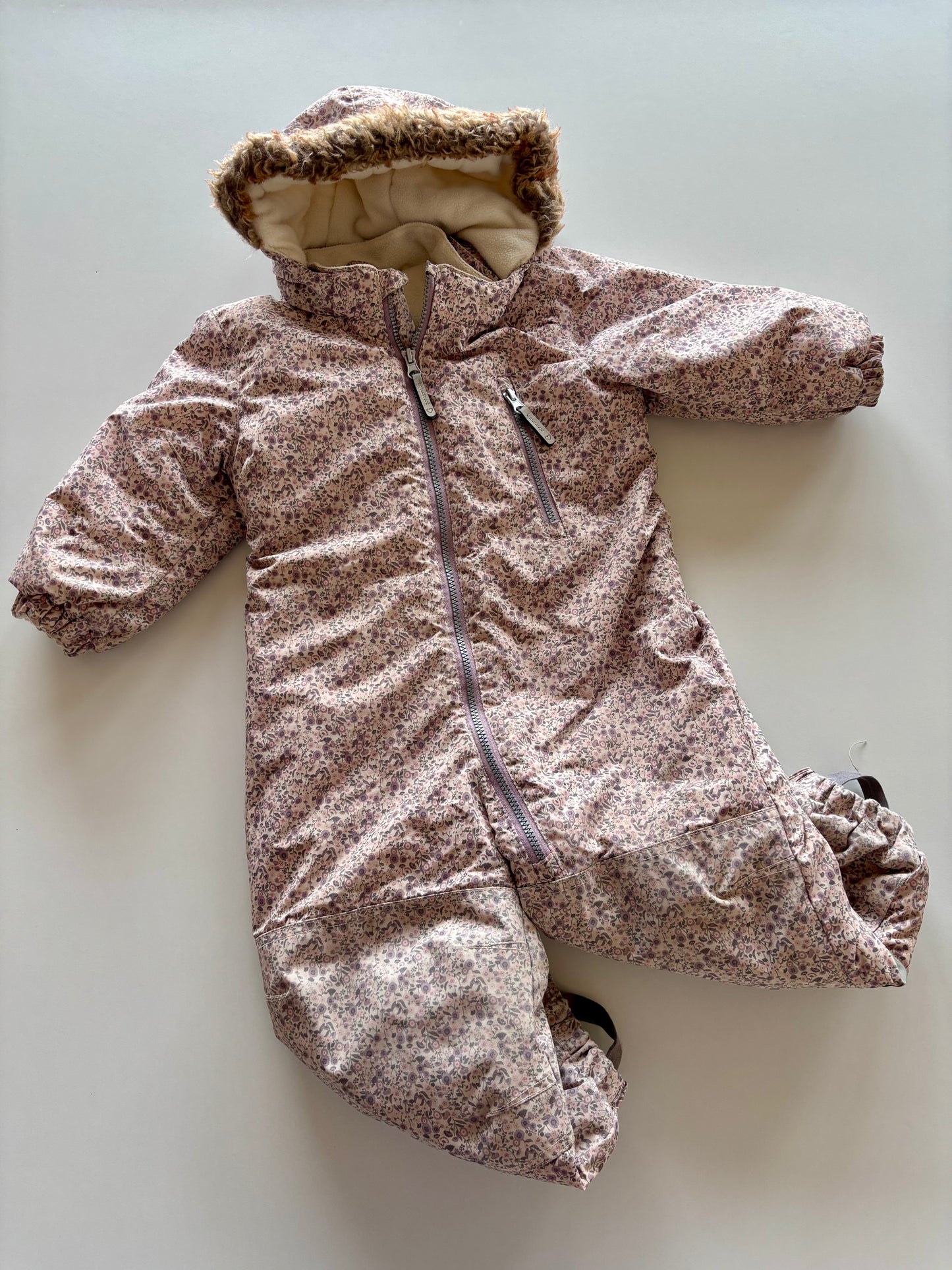 Floral One Piece Snow Suit