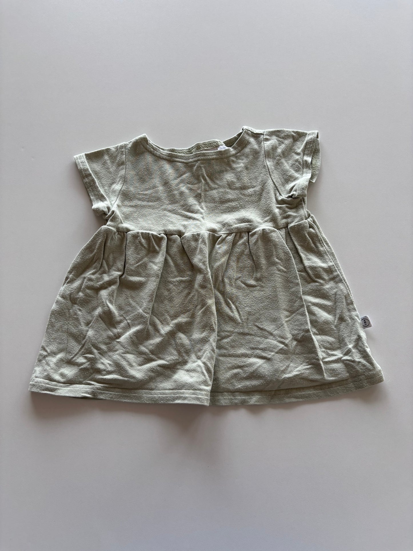 Sage Peplum Tee