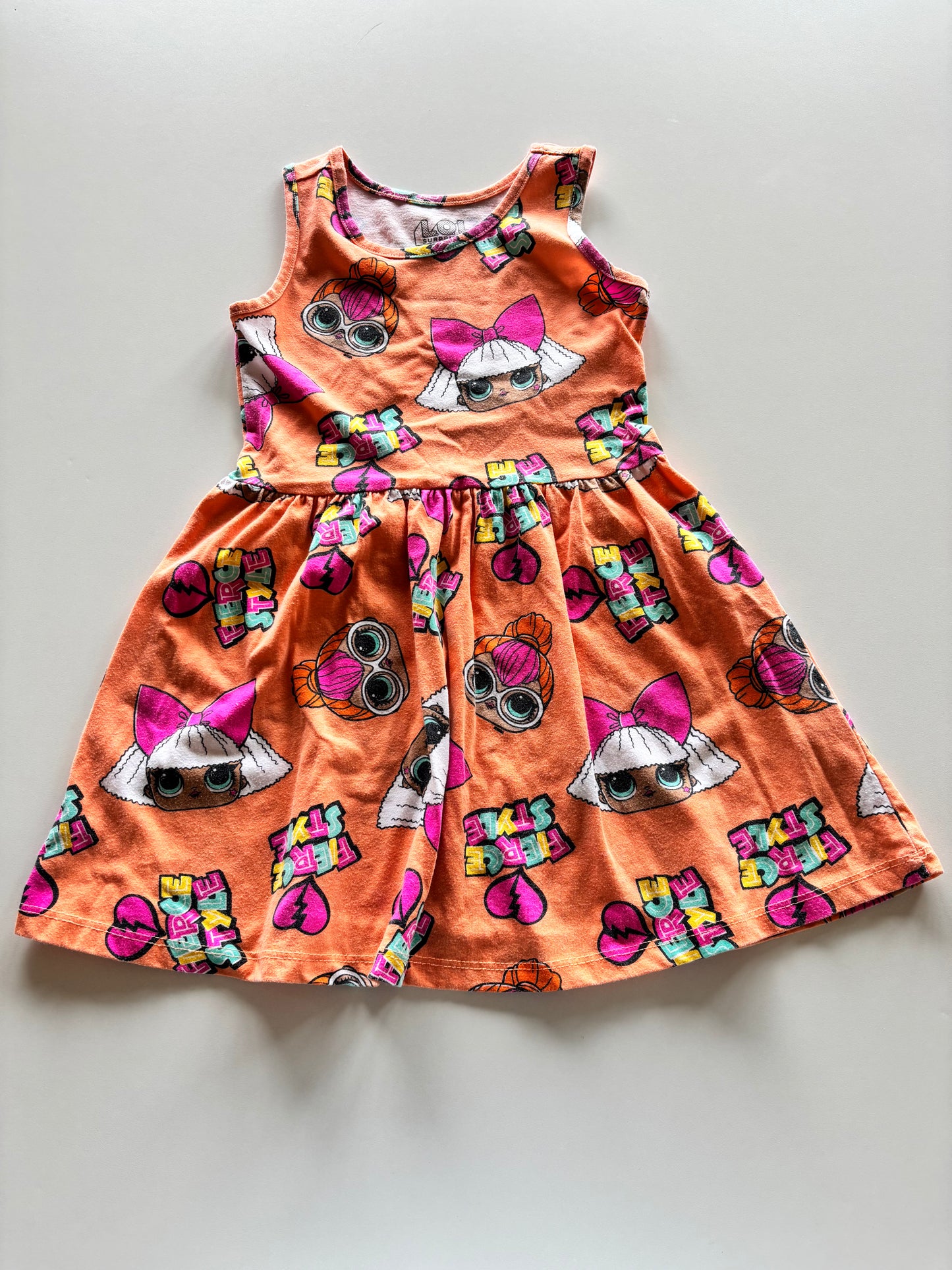 Orange LOL DRess
