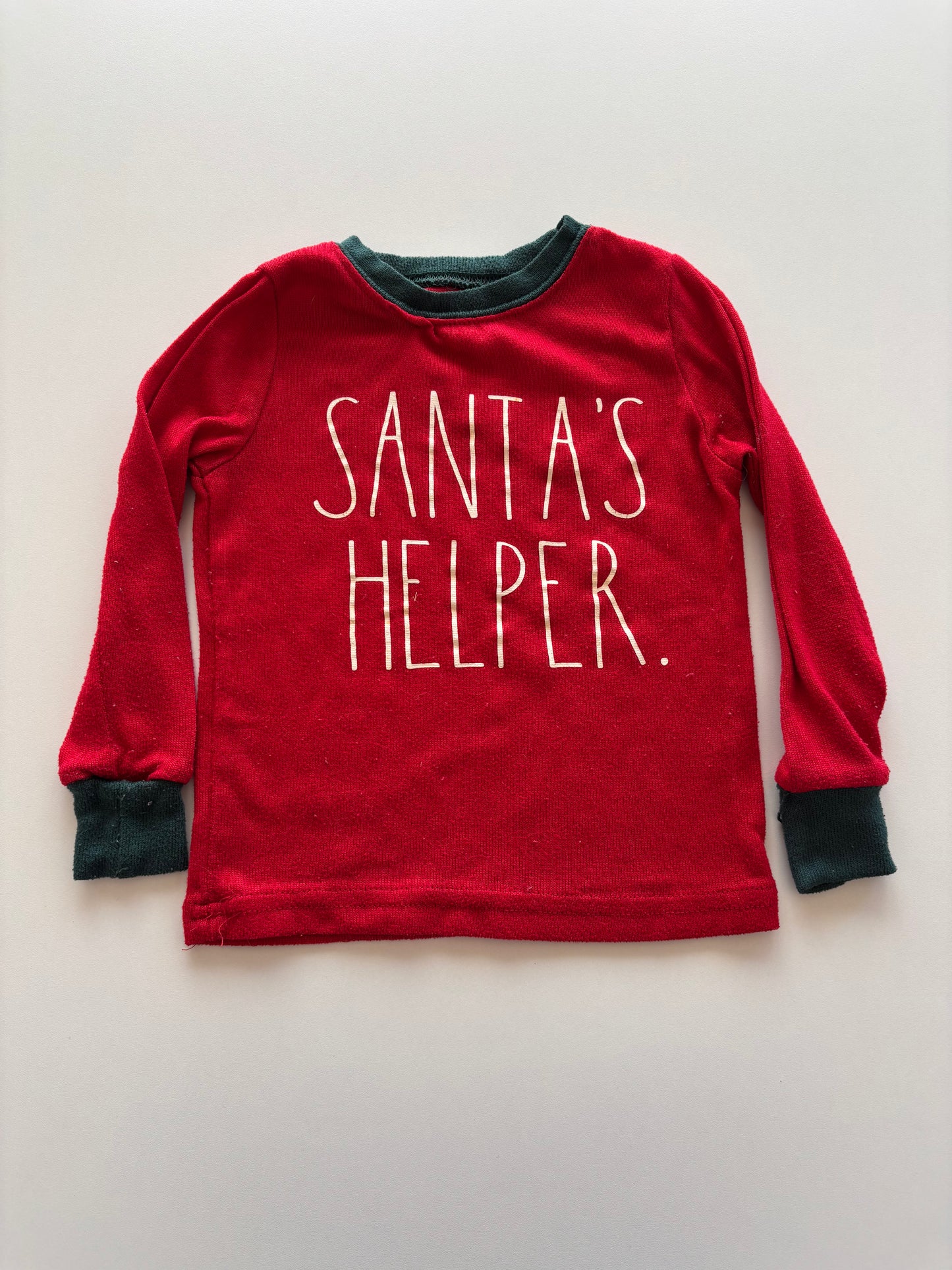 Red & Green Santa's Helper Shirt