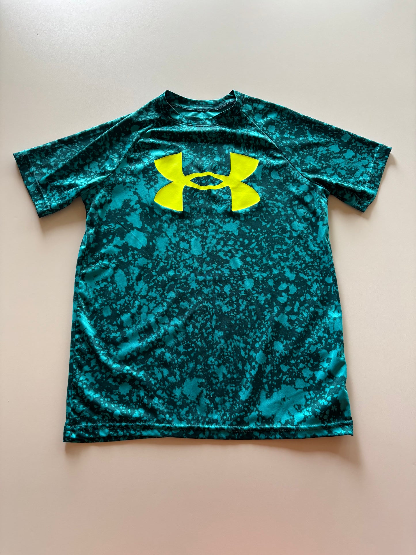 Green Marbled UA Athletic Tee