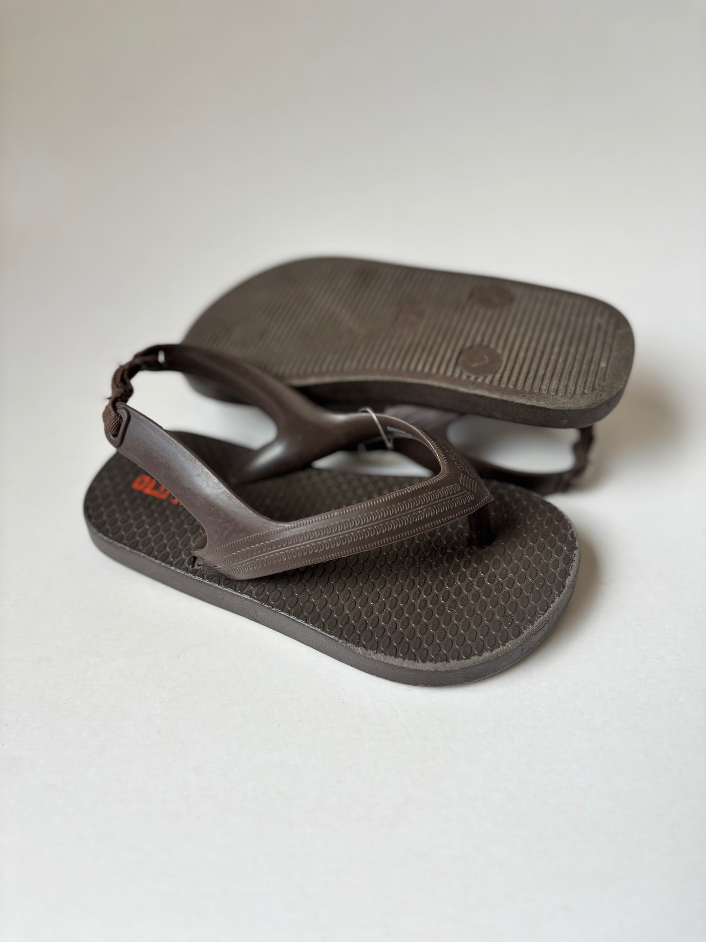 Brown Flip Flops
