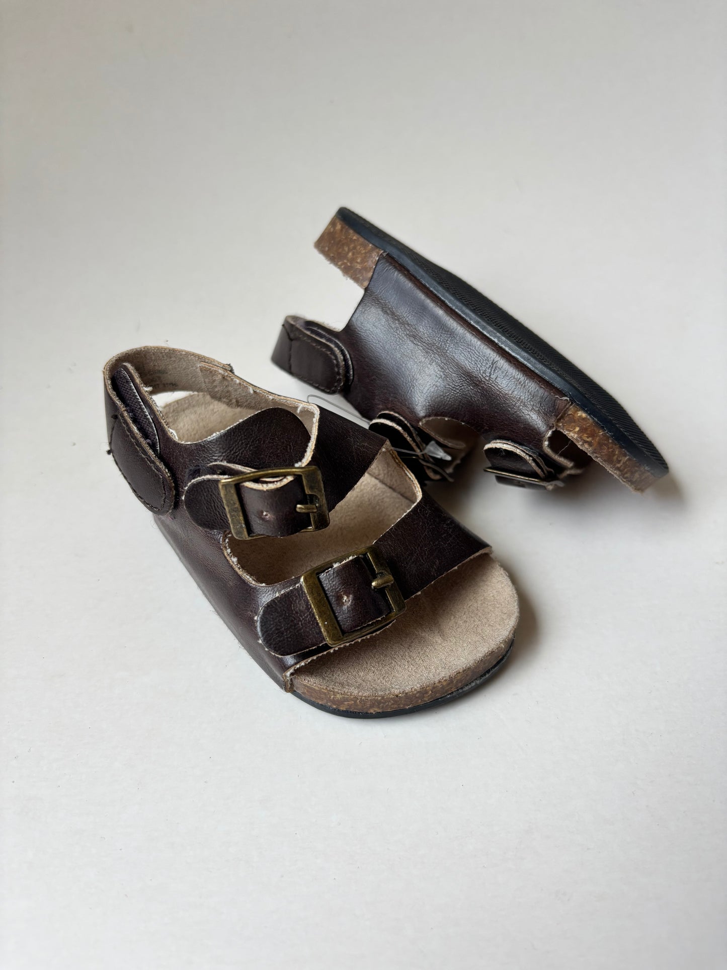 Brown "Birks" Sandals