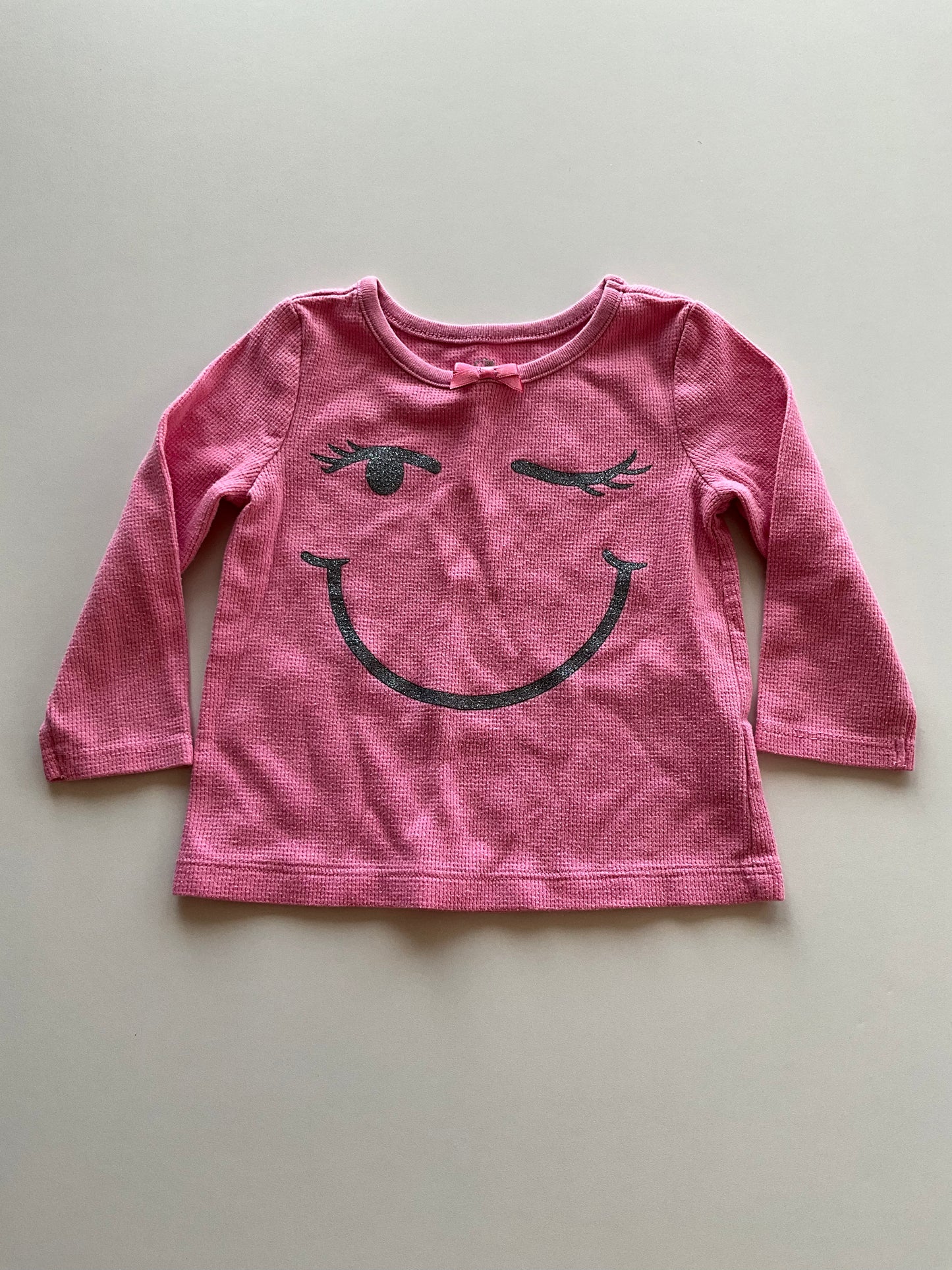 Pink Waffle Wink Shirt
