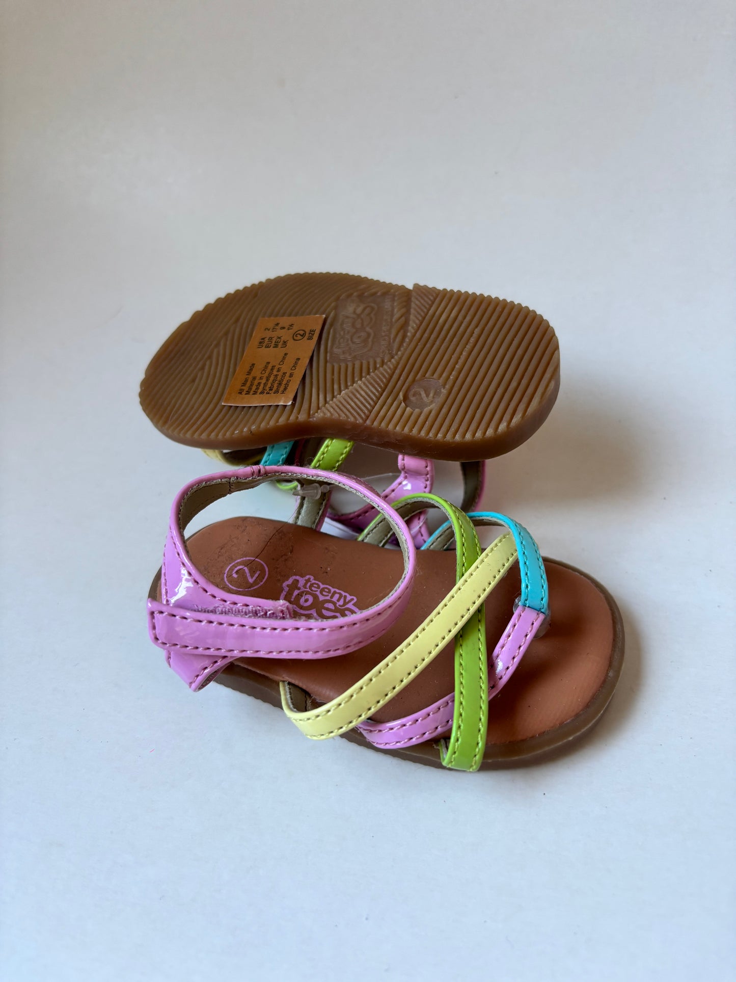 Pastel Strappy Sandals