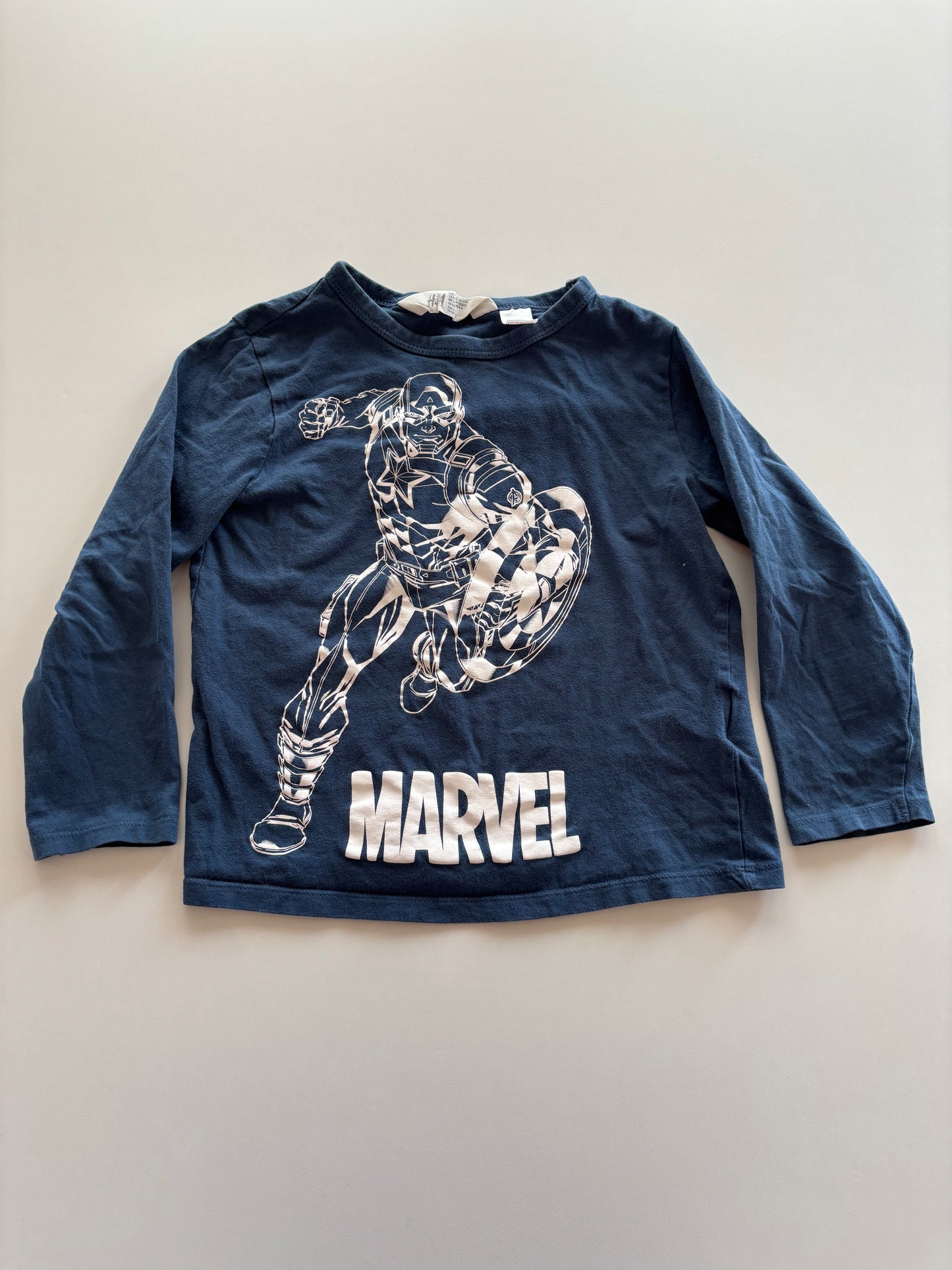 Indigo Captain America Shirt