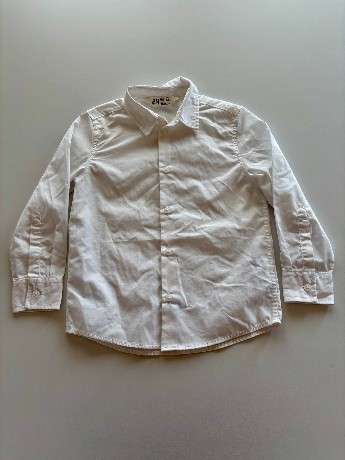 White Button Up Dress Shirt