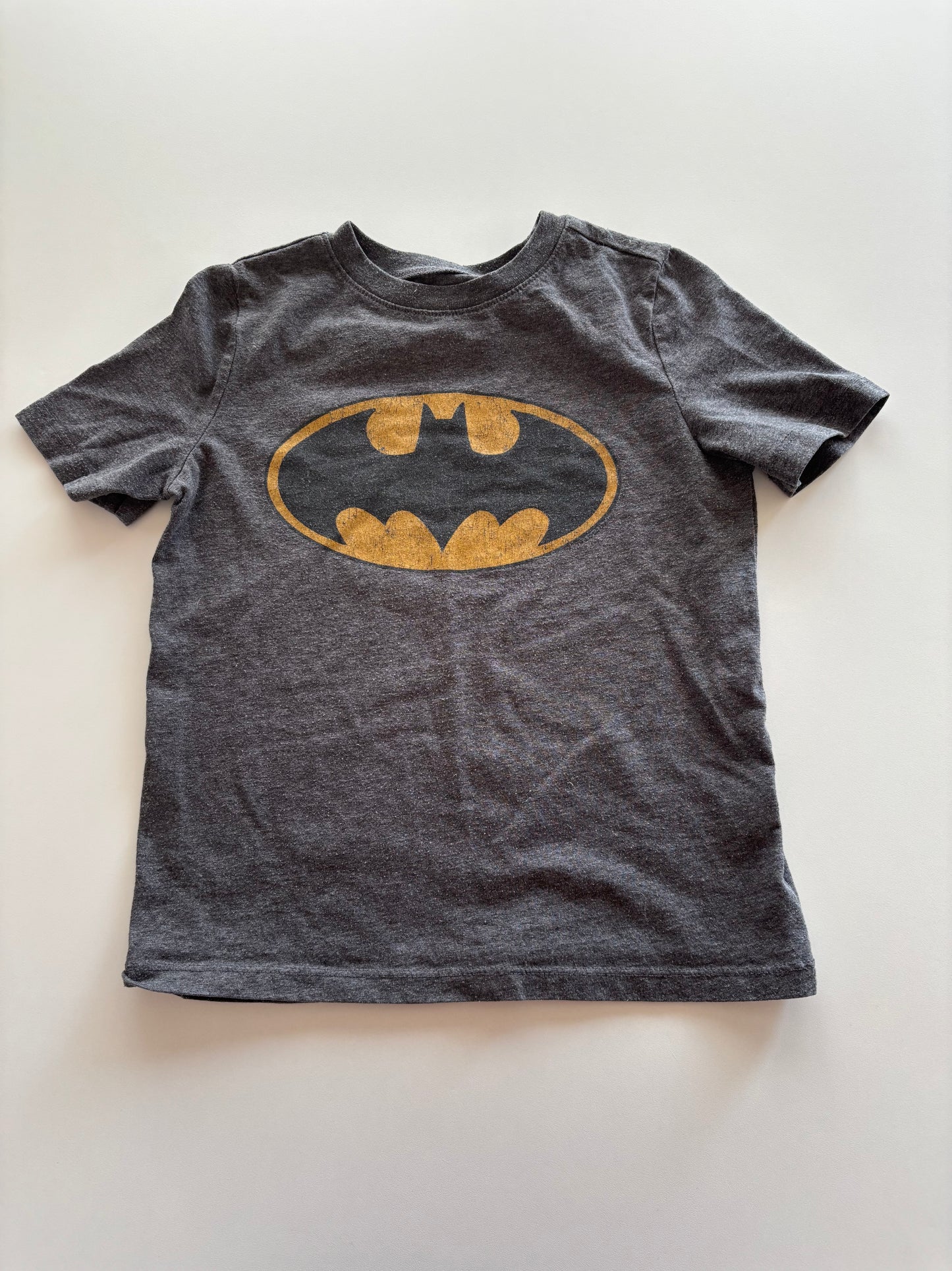 Grey Faded Batman Tee