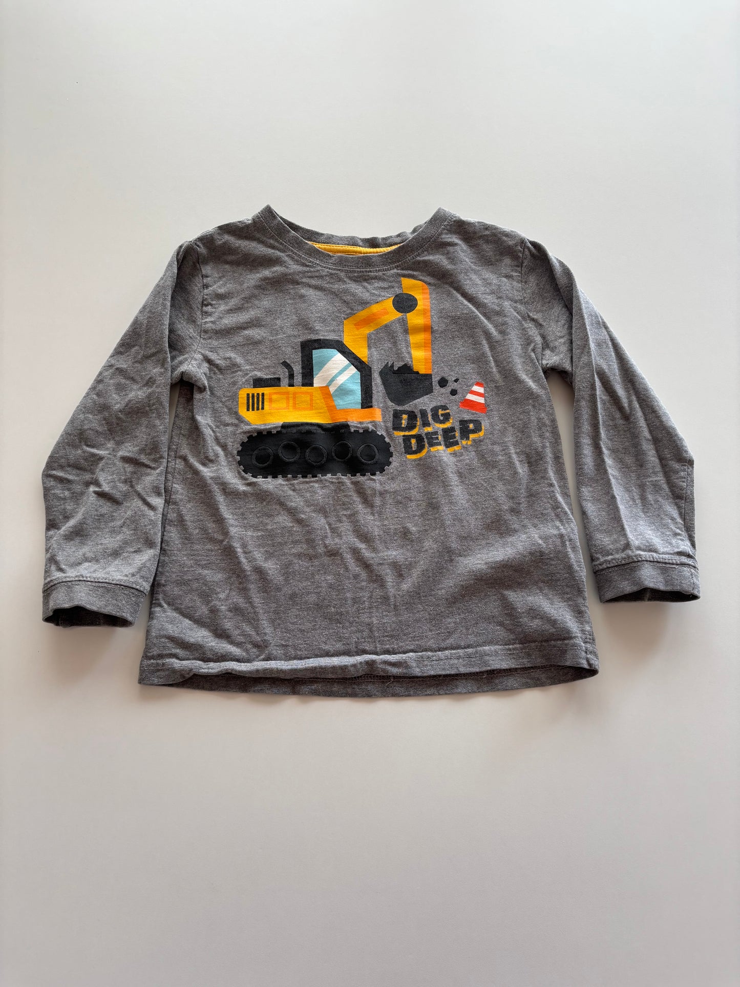 Grey Dig Deep Construction Shirt