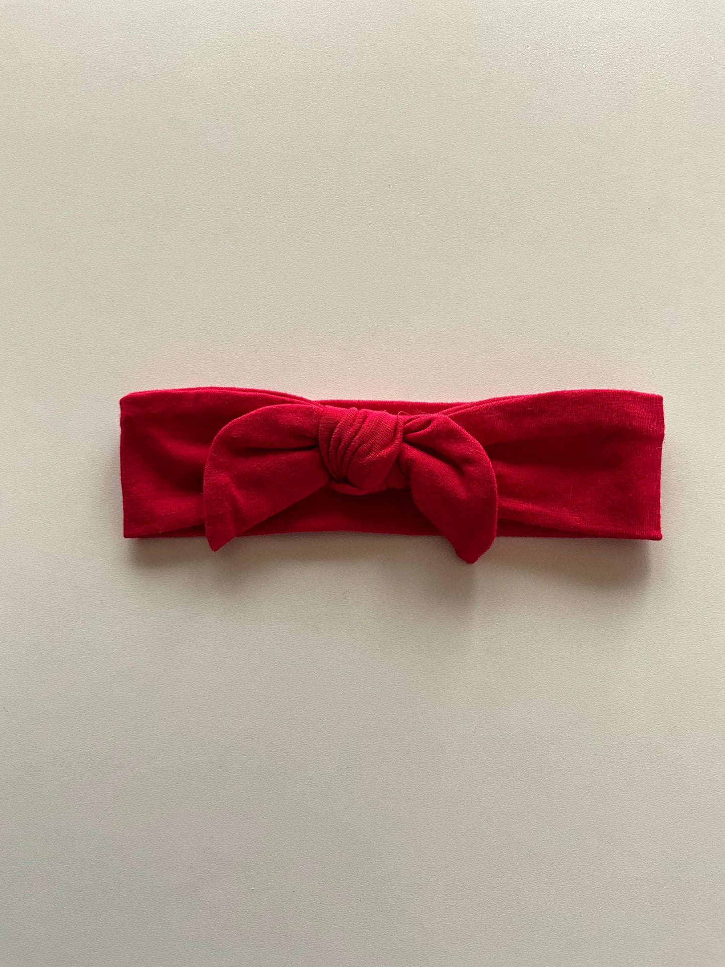 Red Bow Headband