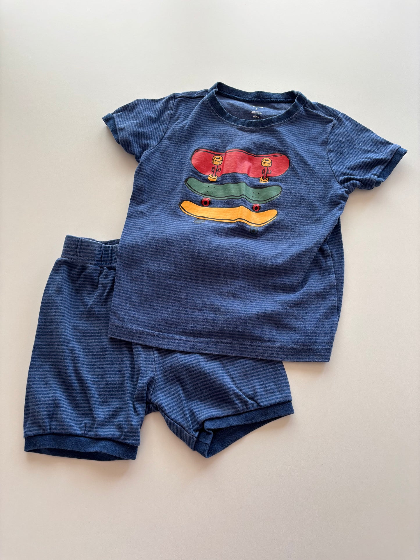 2pc Skateboard Pajamas