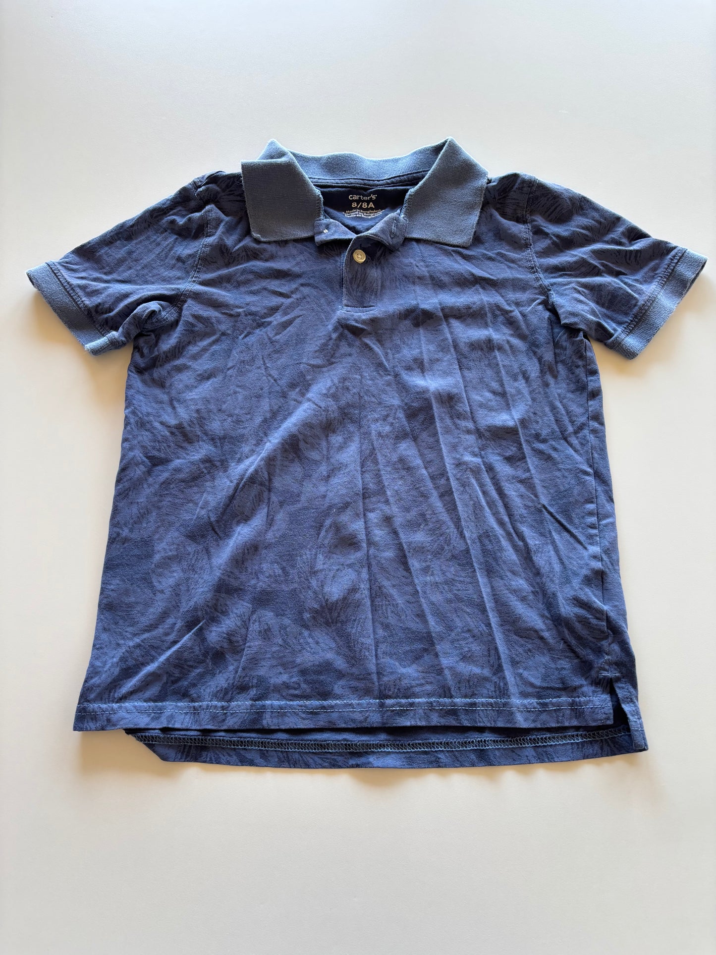 Blue Leaf Polo Tee