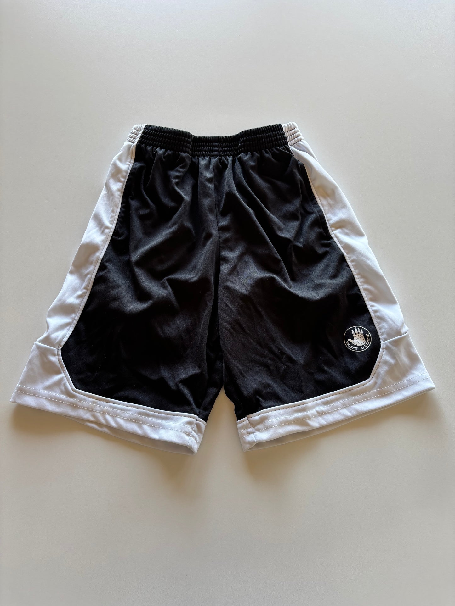 Black & White Athletic Shorts