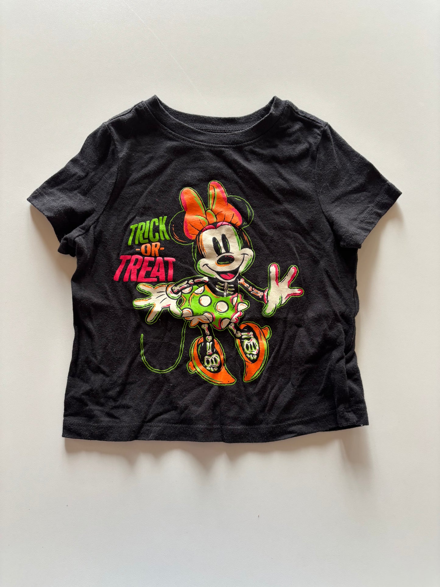 Bright Skeleton Minnie Mouse Tee