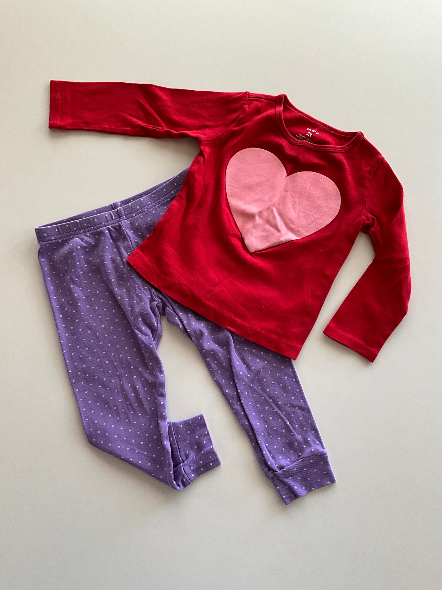 2pc Heart Set/Pajamas