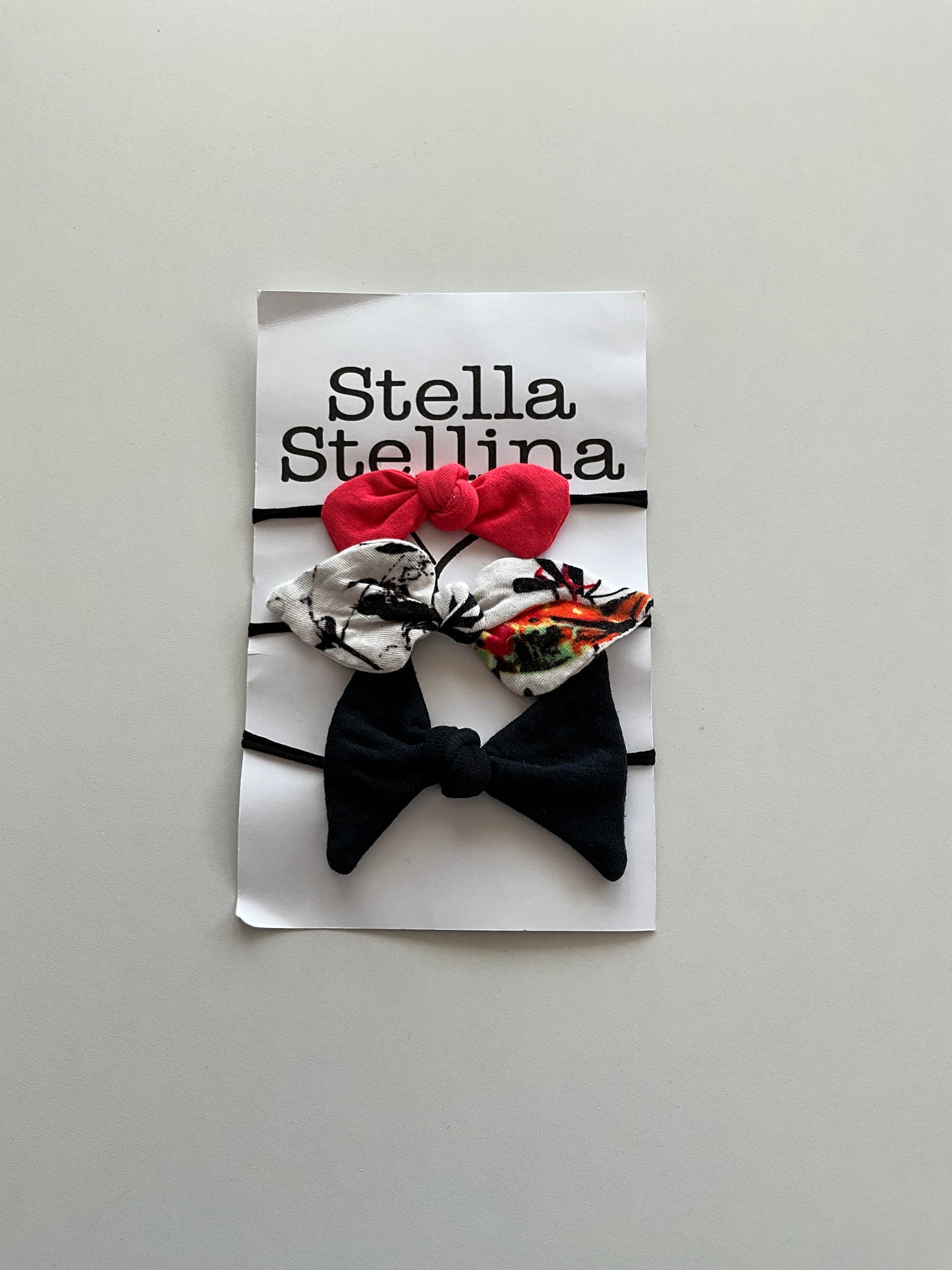 BNWT 3 Baby Bow Headbands