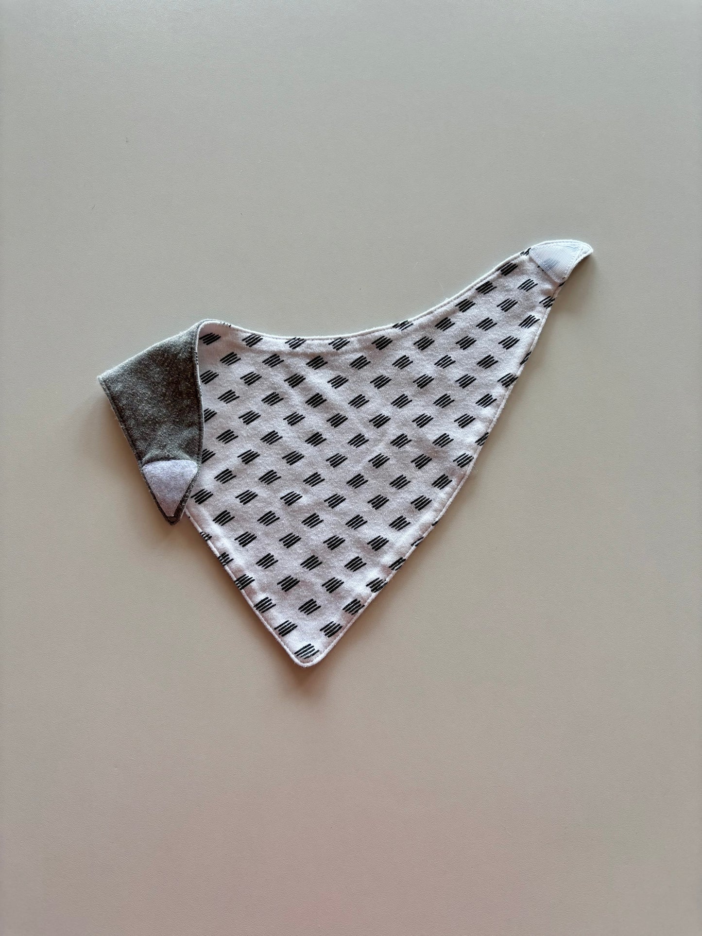 Black & White Bandana/Drool Bib
