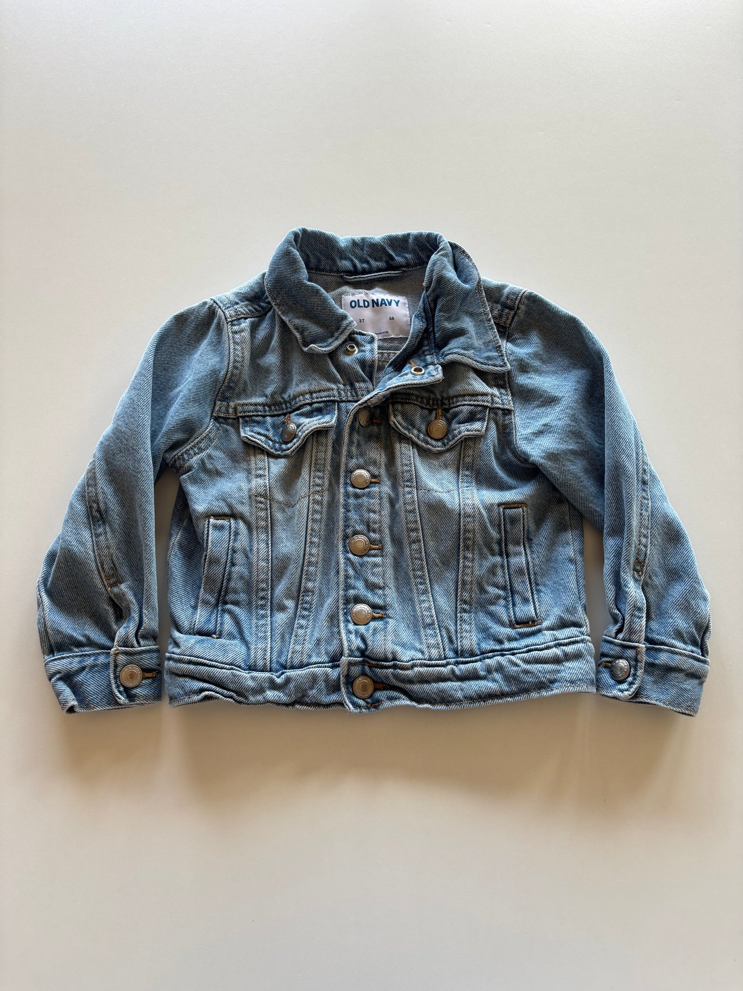 Snap Close Denim Jacket