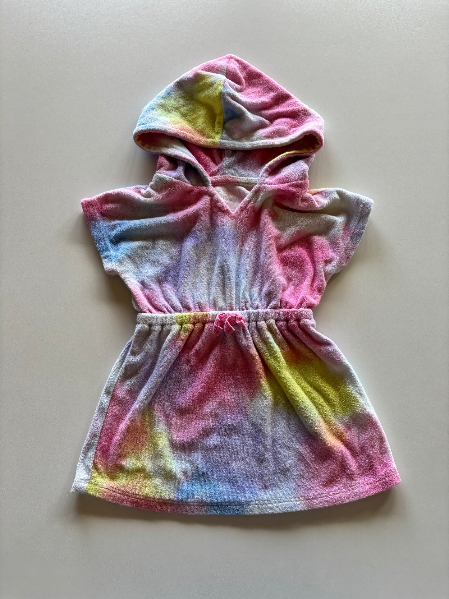 Pastel Tie Dye Swim Suit Cover Up