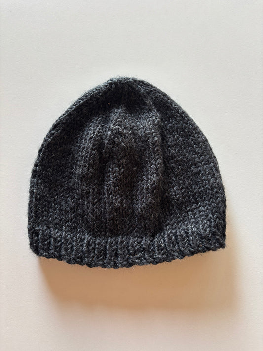 Charcoal Knit Toque