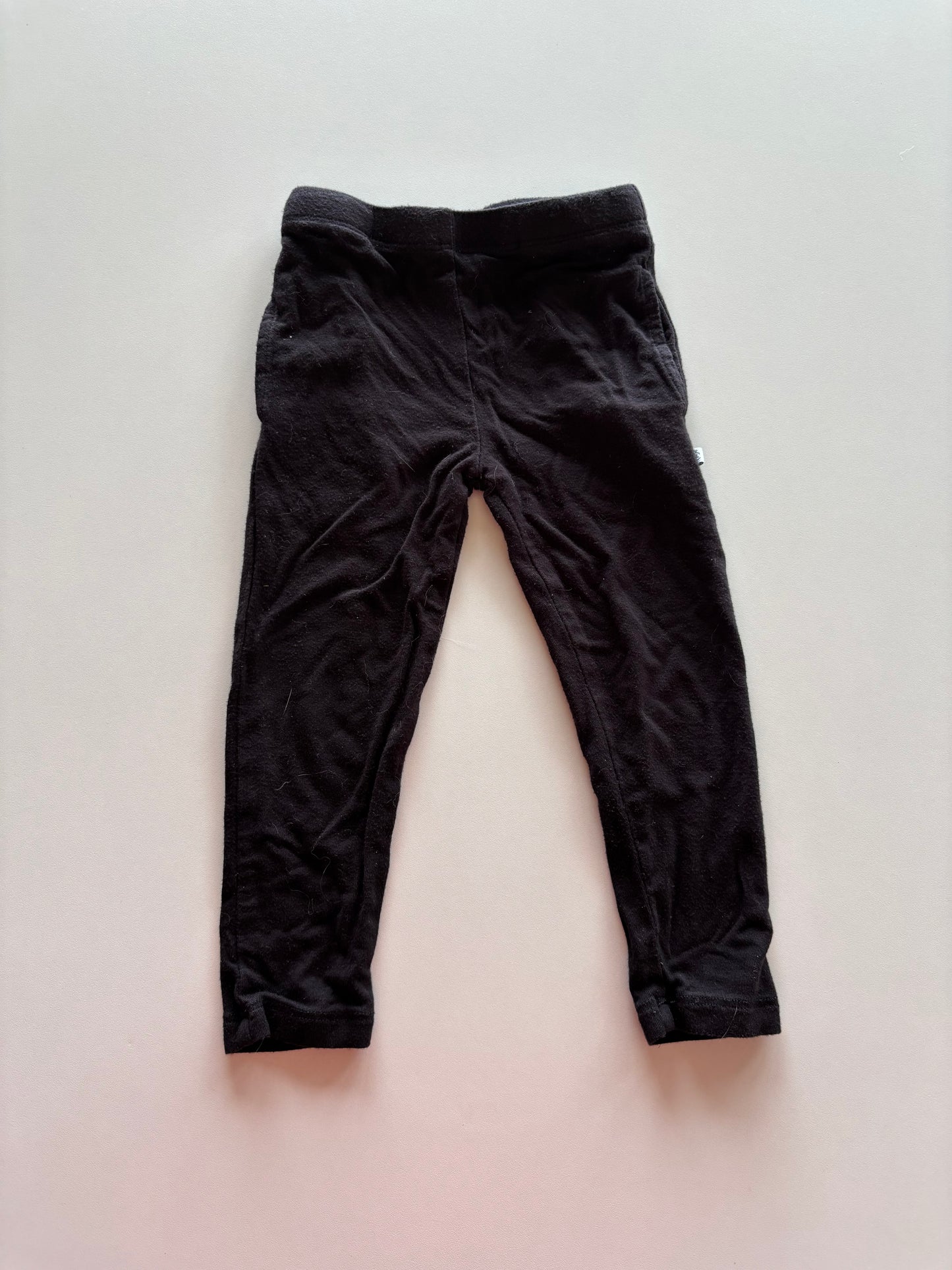 Black Bamboo Leggings