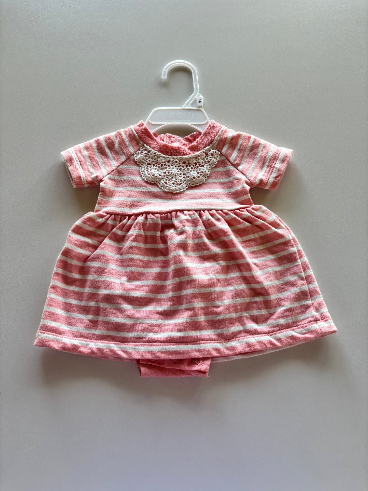 NWOT Pink Striped Dress