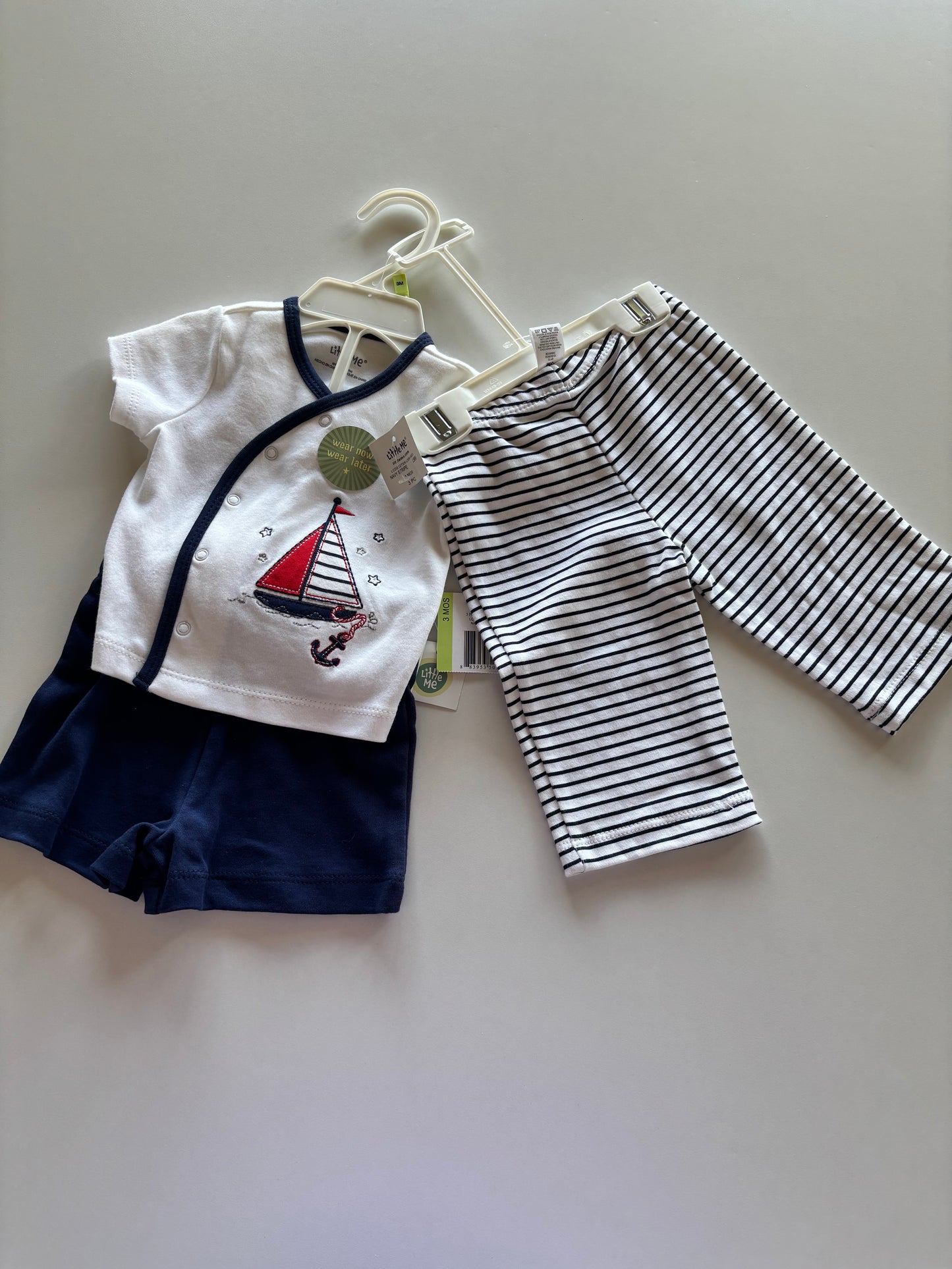 BNWT 3pc Sailboat Set