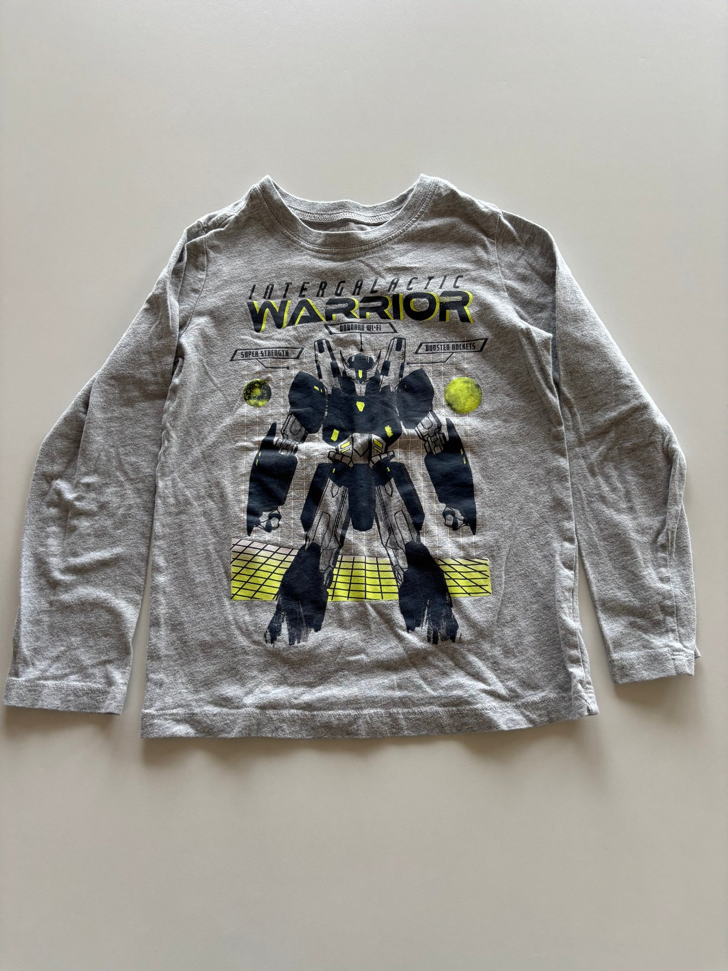Grey Intergalactic Warrior Shirt