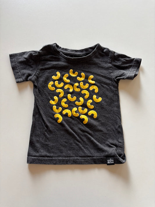 Charcoal Macaroni Tee