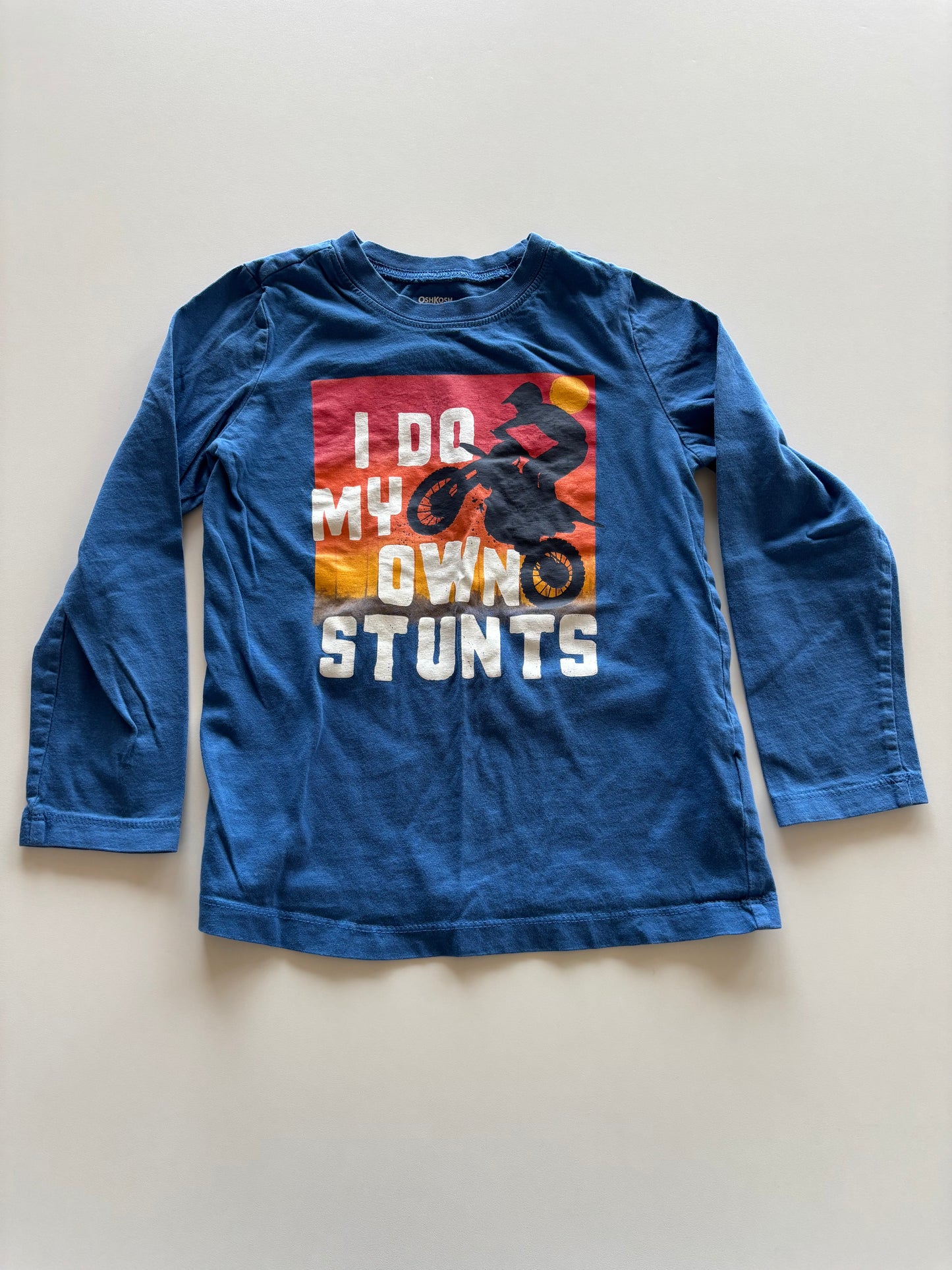 Blue Dirt Bike Shirt