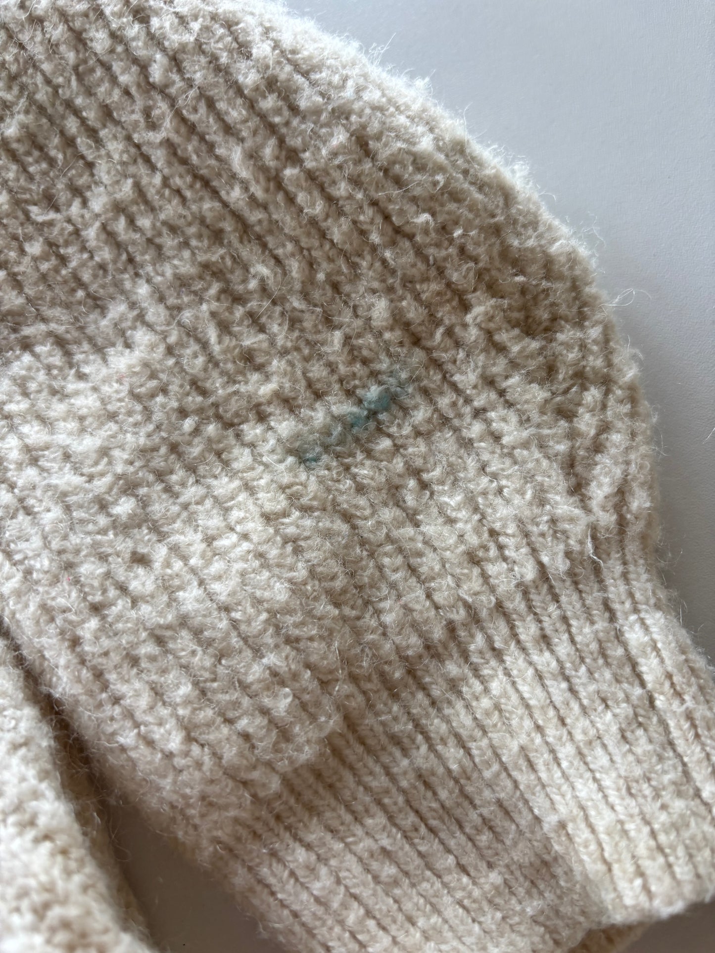 Long Ivory Cardigan
