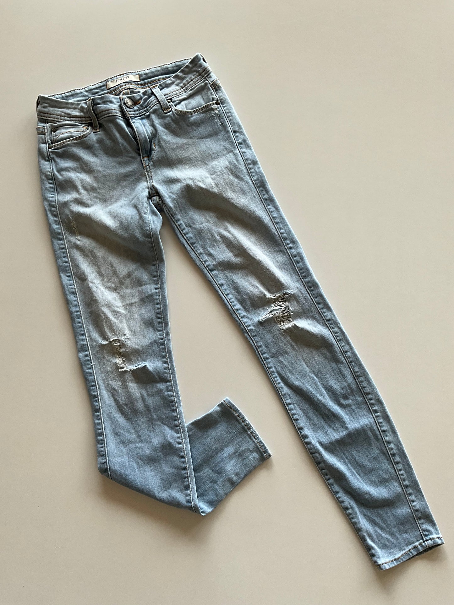 Light Distressed Denim