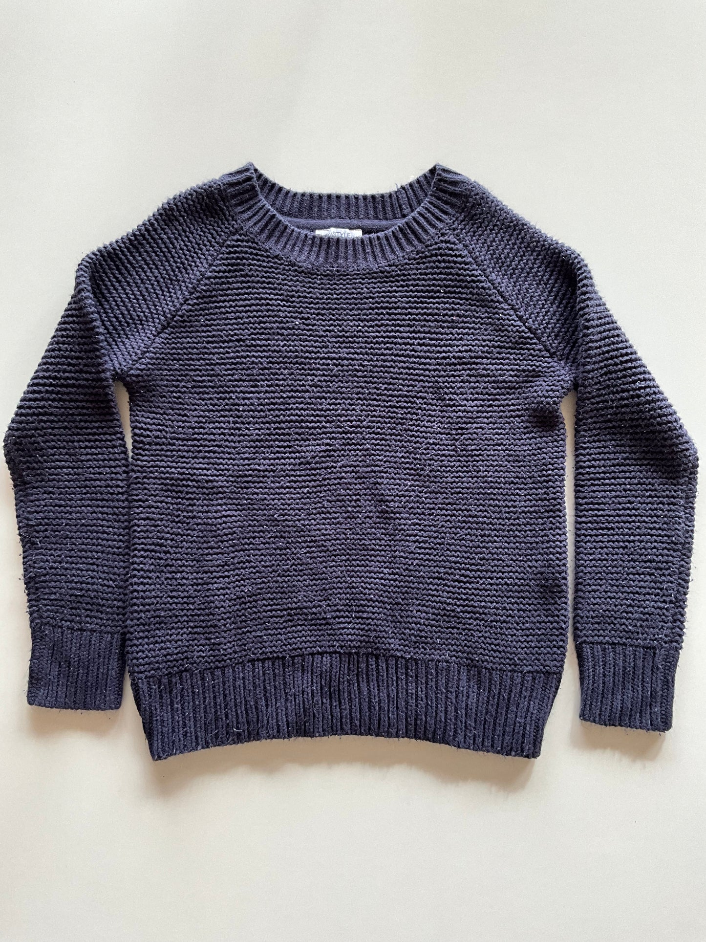 Navy Knit Sweater