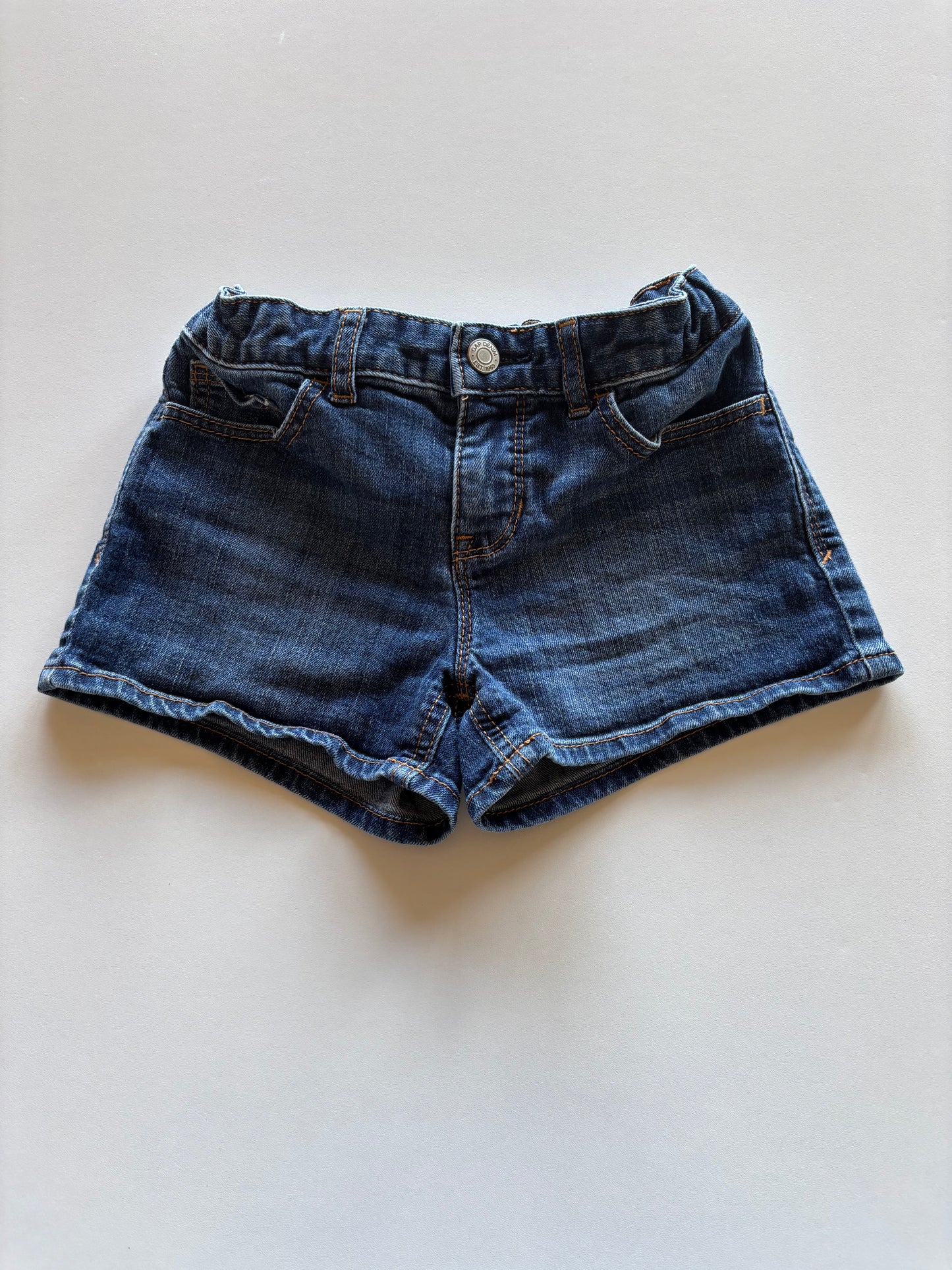Denim Shortie Short