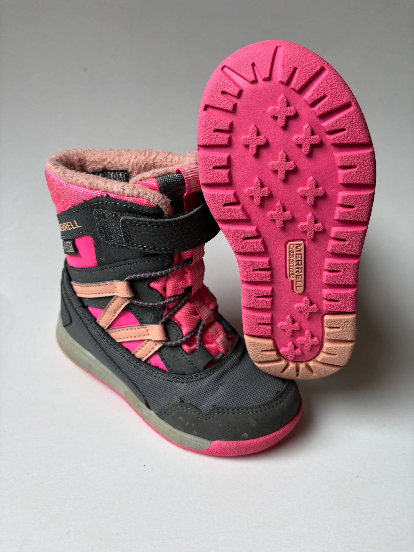 Pink Merrell Winter Boots