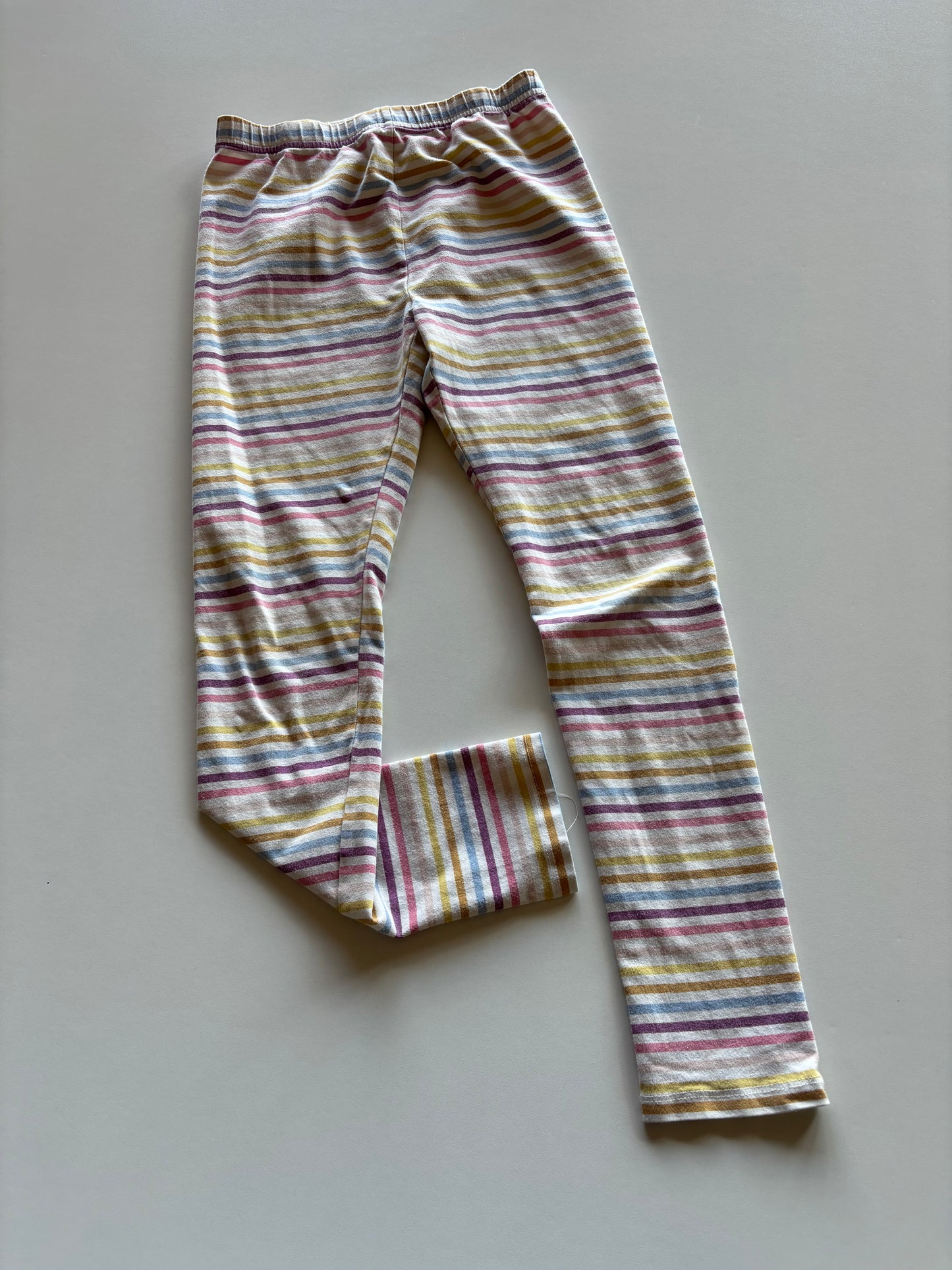 Pastel Striped Leggings