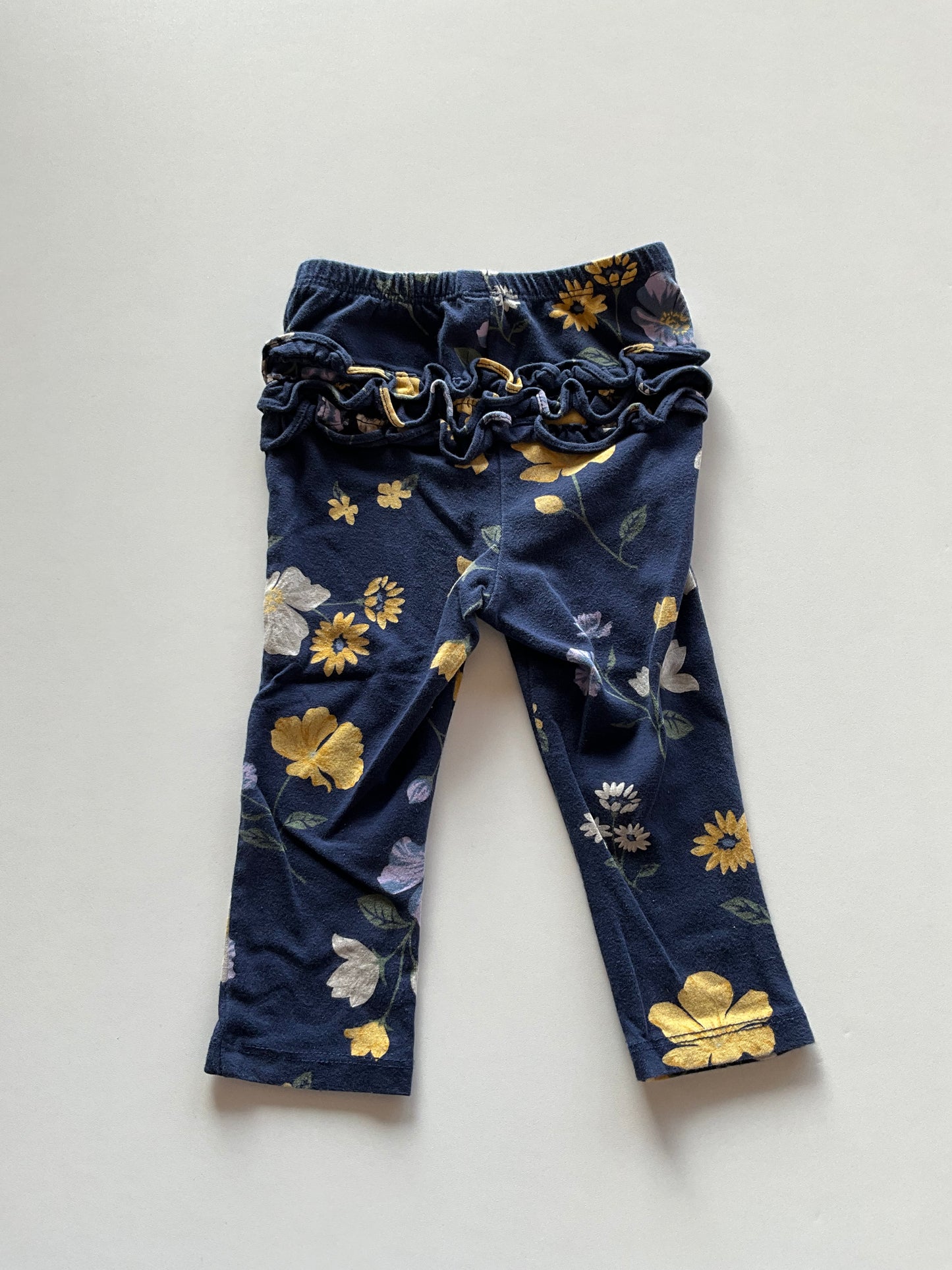 Floral Ruffle Bum Pants