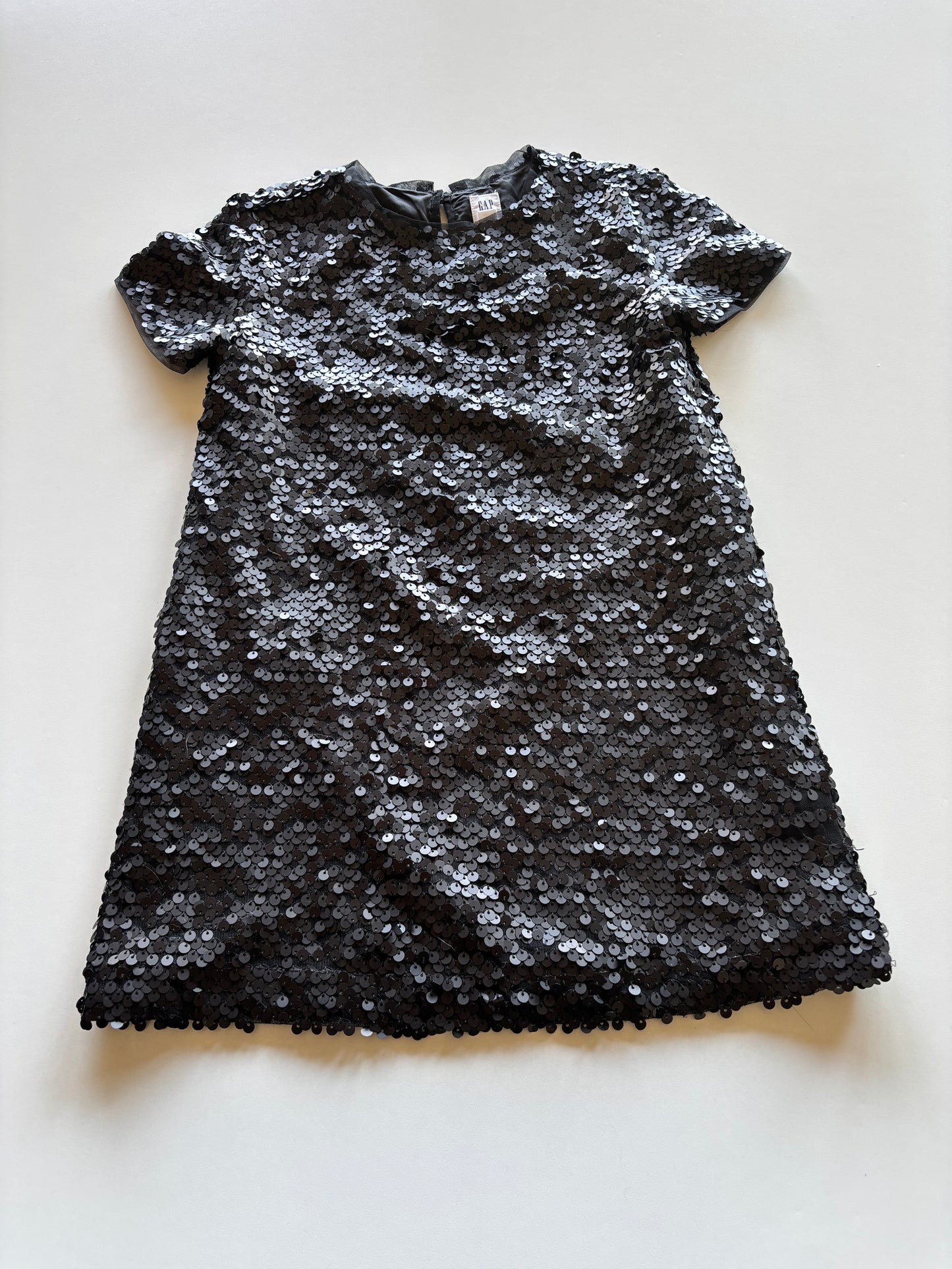 Black Sequin Dress