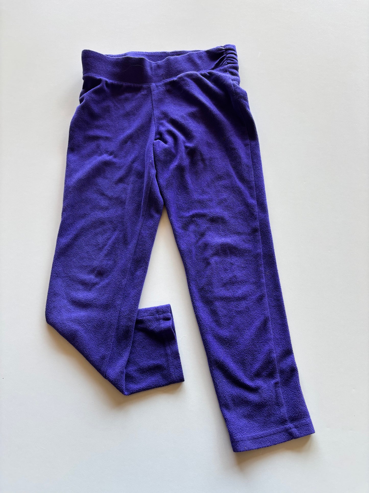 Purple Fleece Columbia Pants