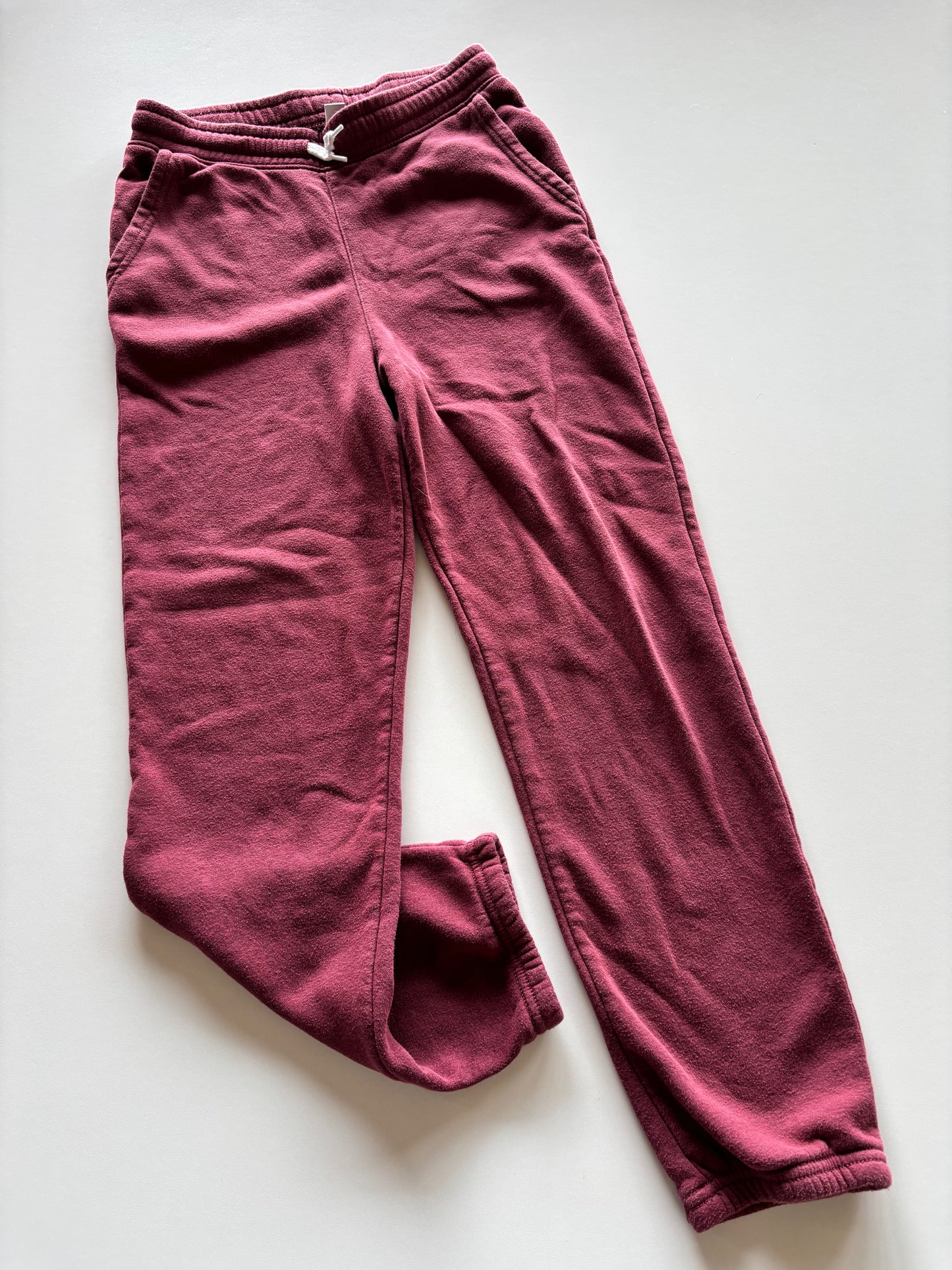 Burgundy Joggers