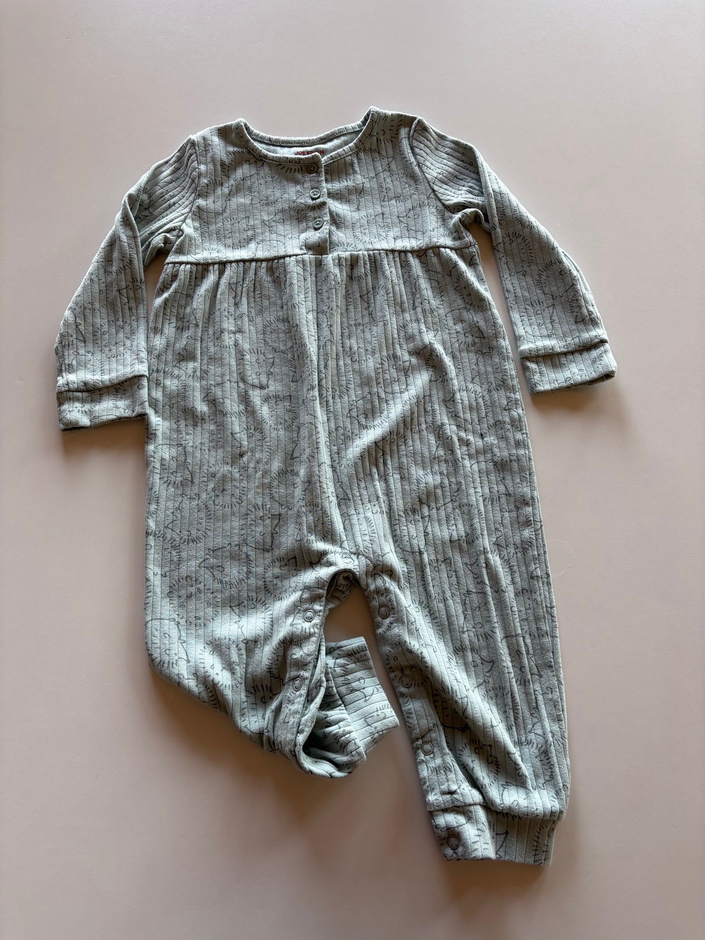 Sage Hedgehog Romper