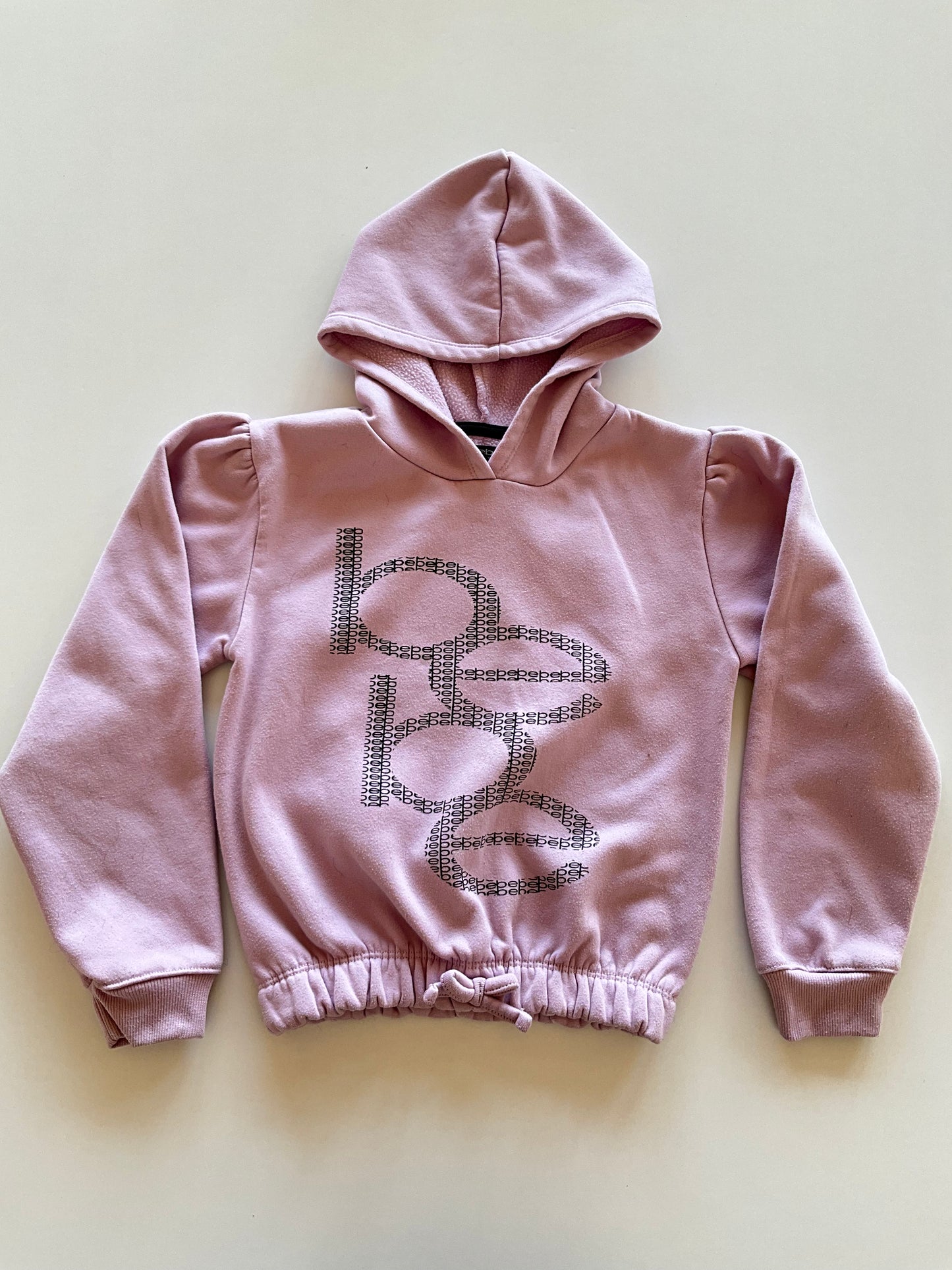 Lilac Bebe Cropped Hoodie