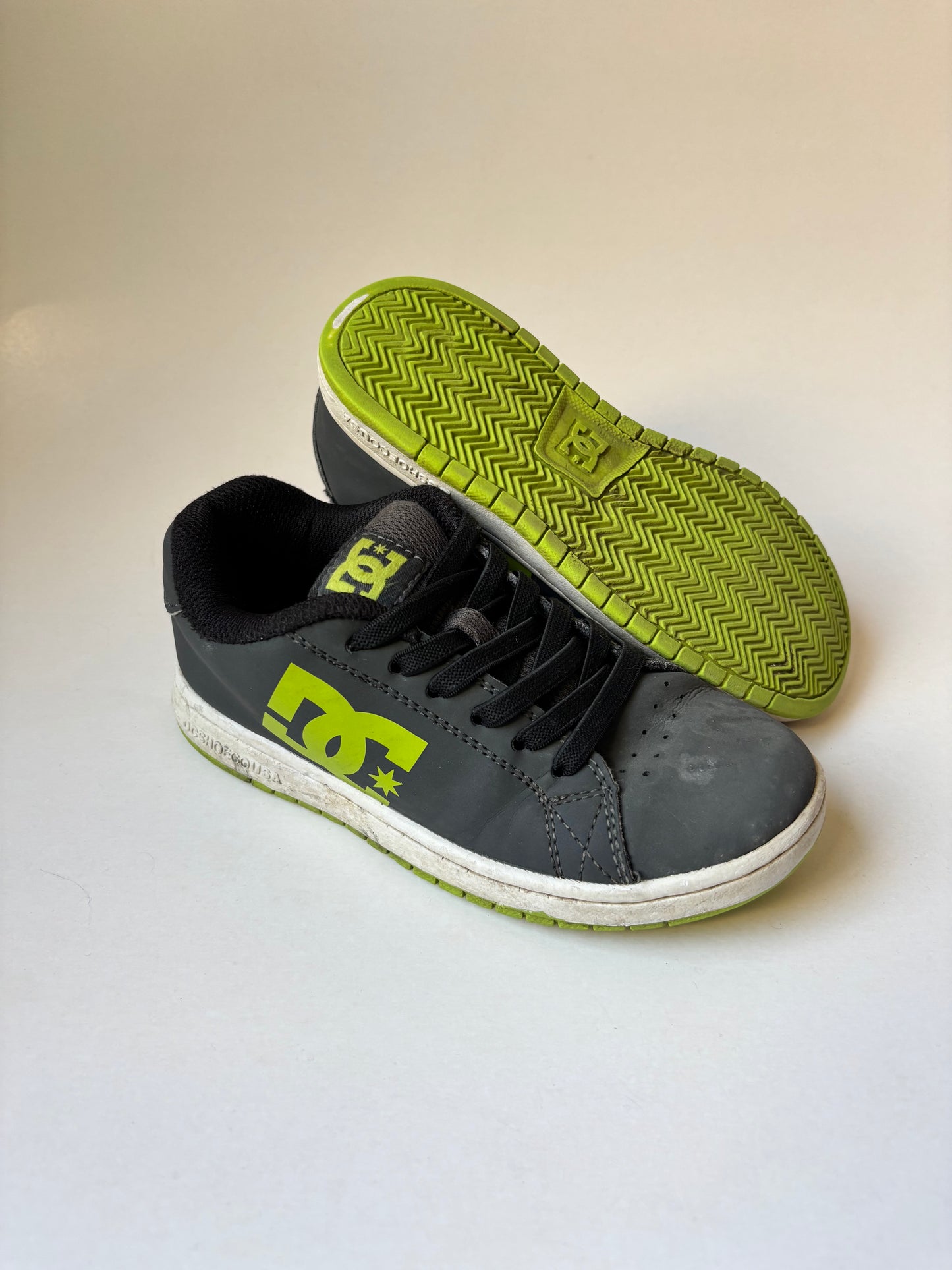 Black & Lime DC Shoes
