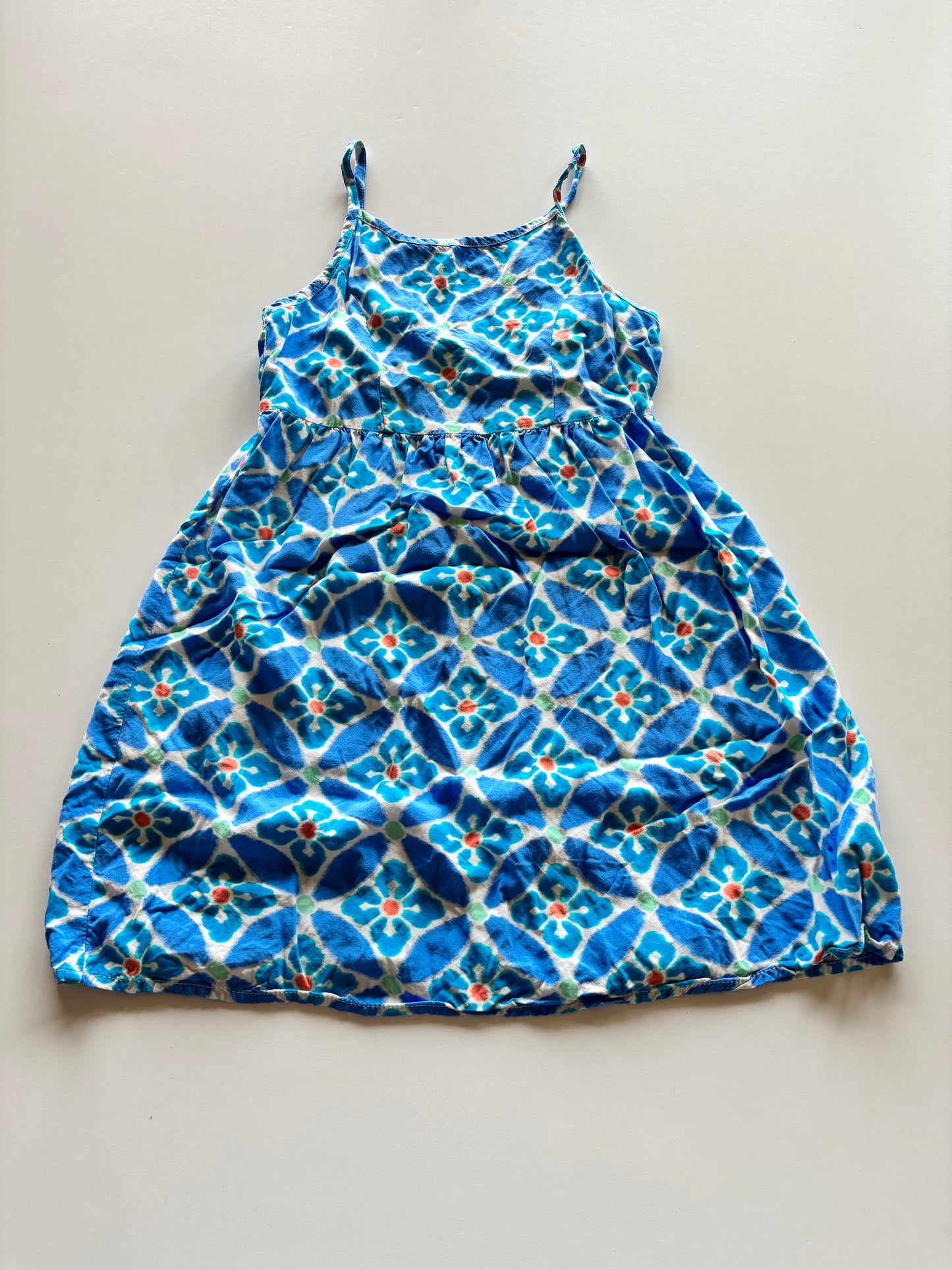 Blue Floral Dress