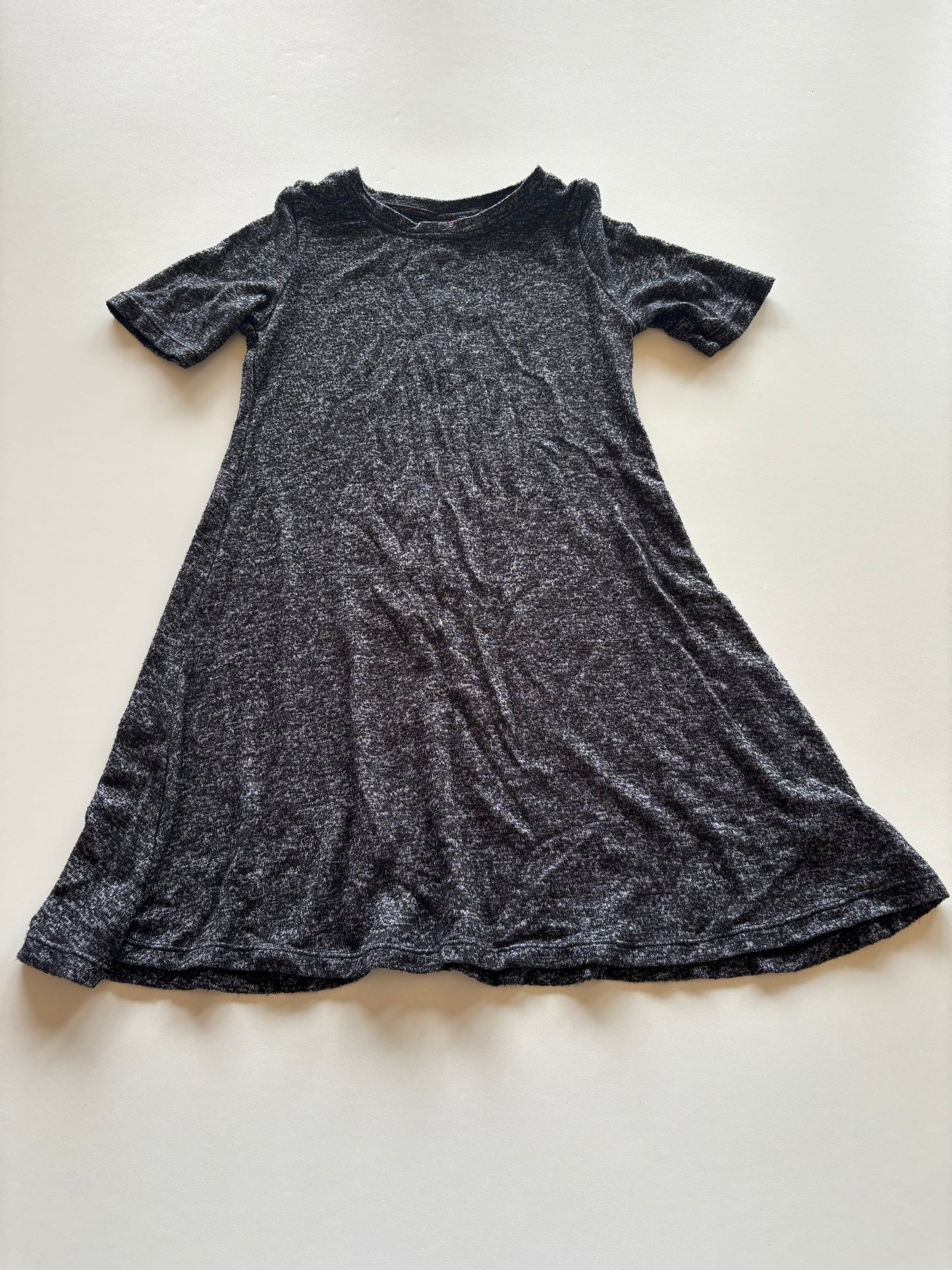 Charcoal Melange T Shirt Dress