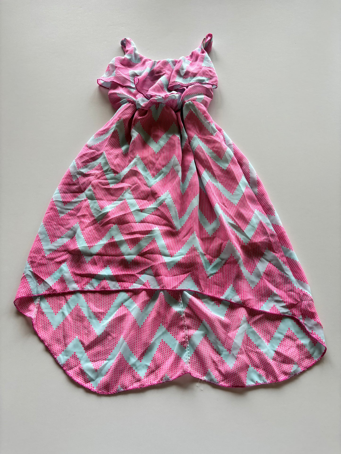 Pink Zig Zag Dress