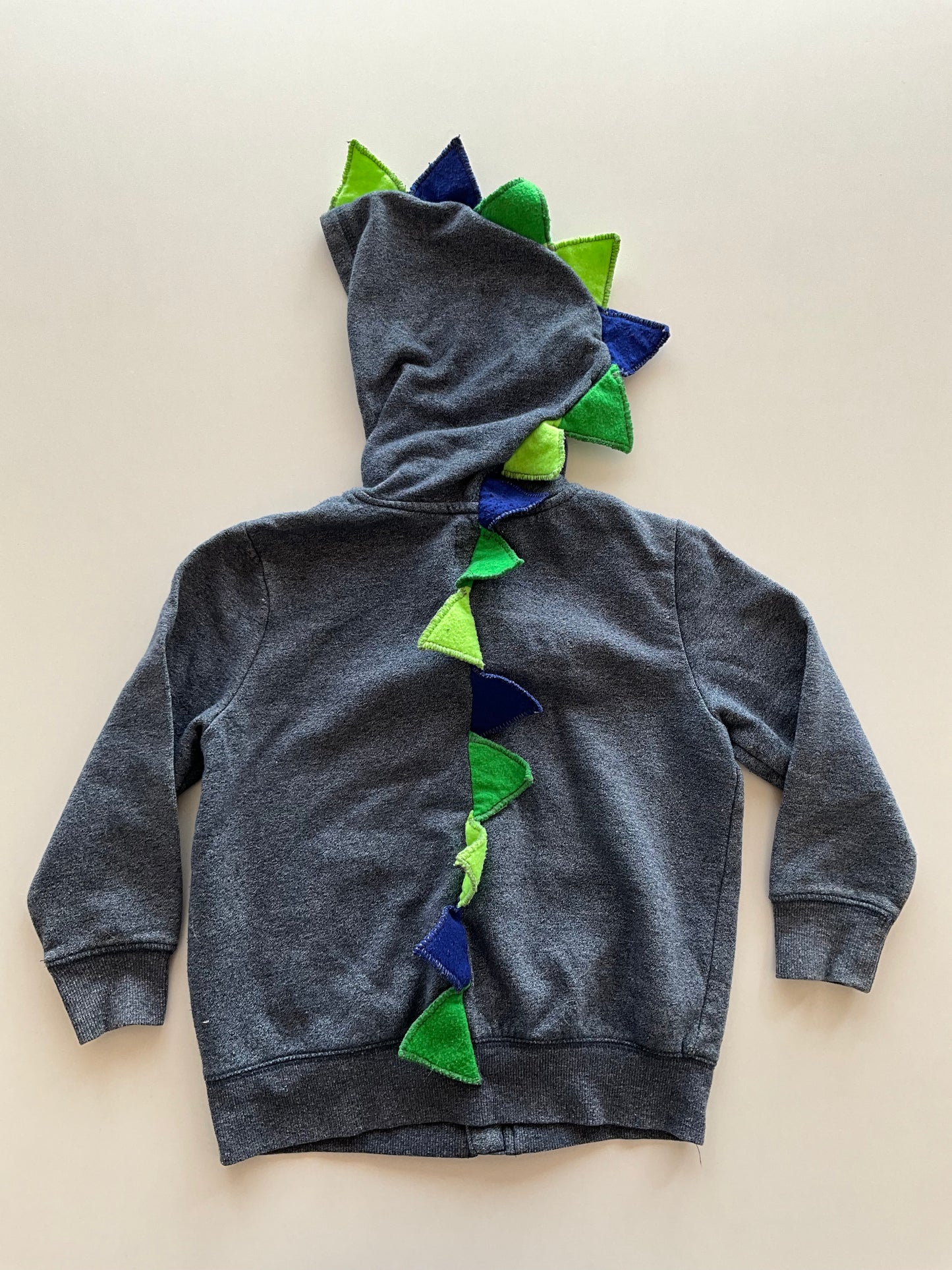 Blue Dinosaur Spike Hoodie
