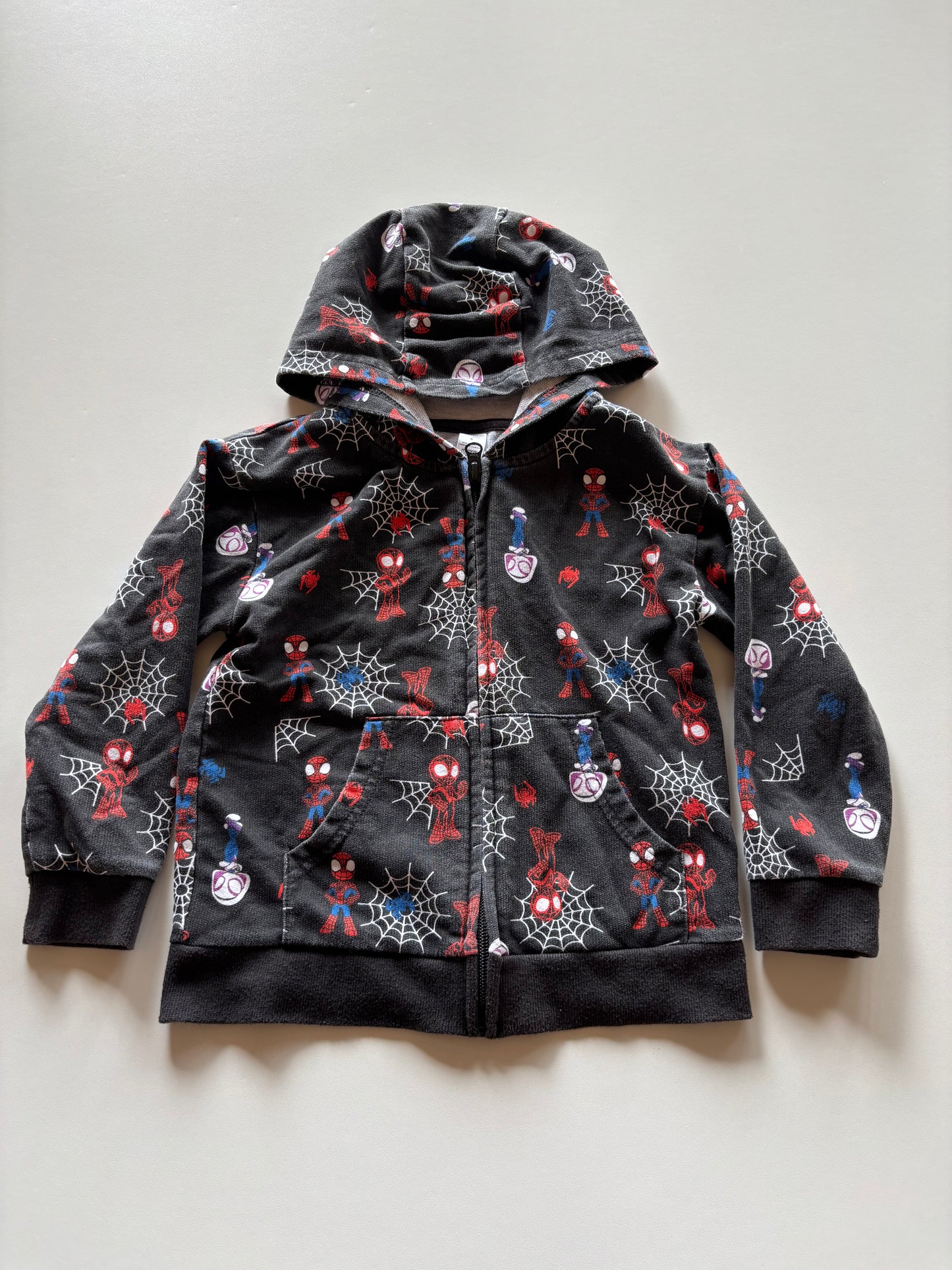 Spiderman & Spidergirl Zip Up Hoodie