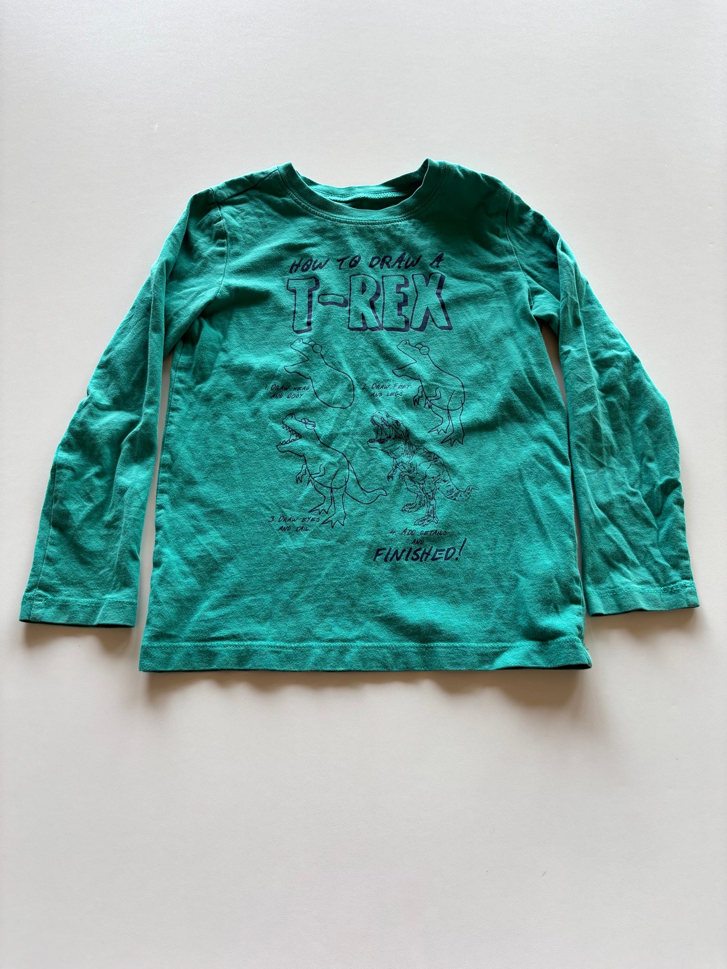 Green Draw a T-Rex Shirt